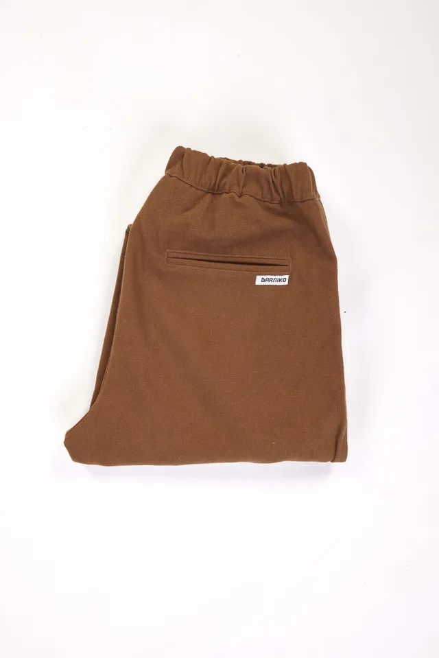 arniko-nigen-hose-tawny-canvas-bio-baumwolle-unisex image 1