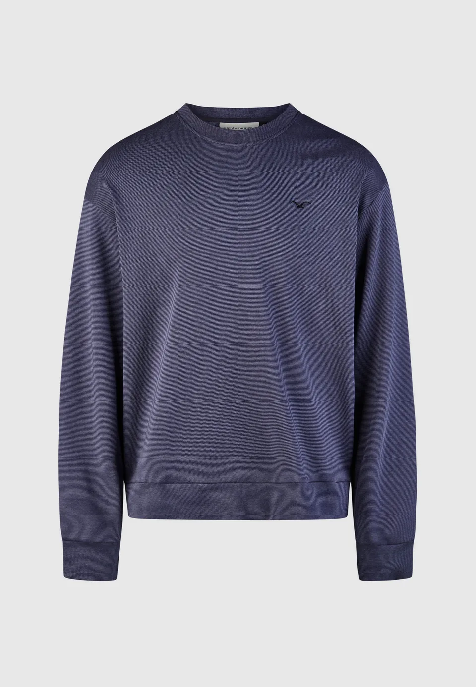 cleptomanicx-ligull-mini-stripe-boxy-crewneck-gestreift image 1