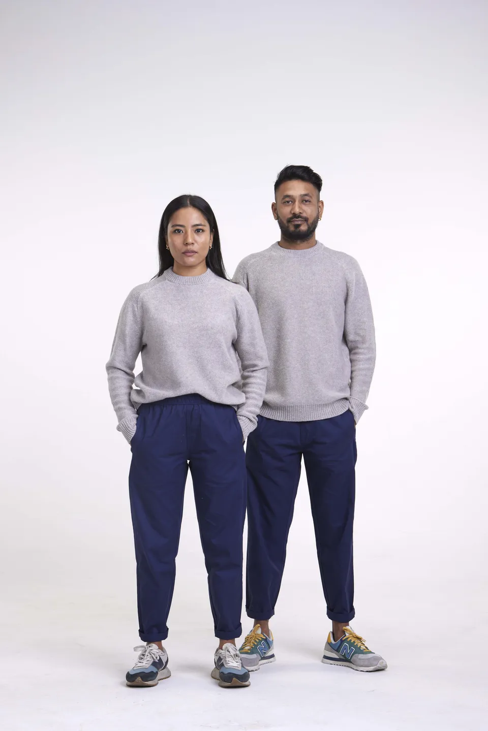 arniko-pravin-strickpullover-hellgrau-merino-kaschmir image 1