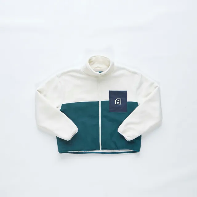arniko-jackets-sandhya-white-turqoise-damenjacke-recycelt image 1