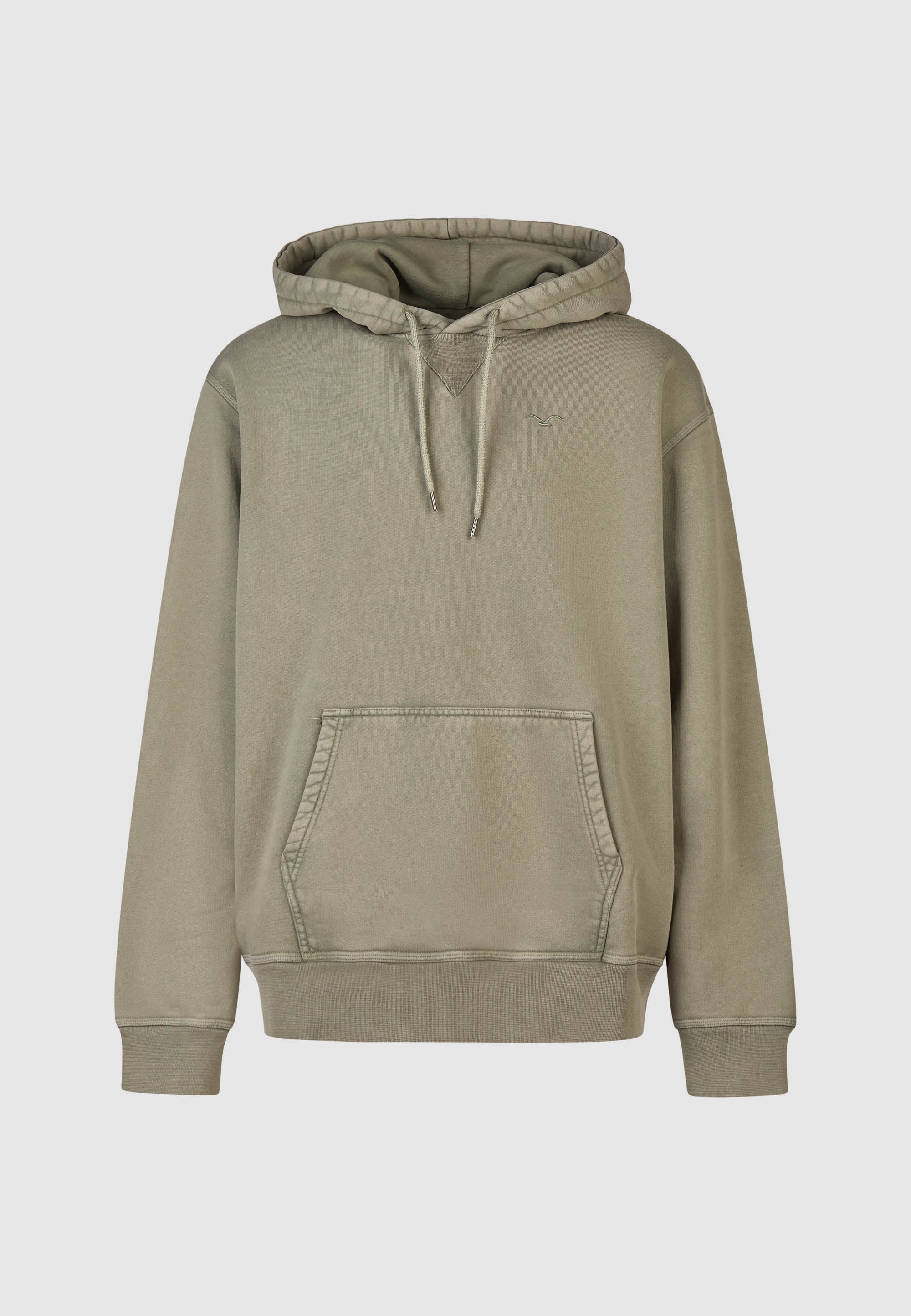 cleptomanicx-ligull-washed-boxy-hooded-hoodie-m-washed image 1