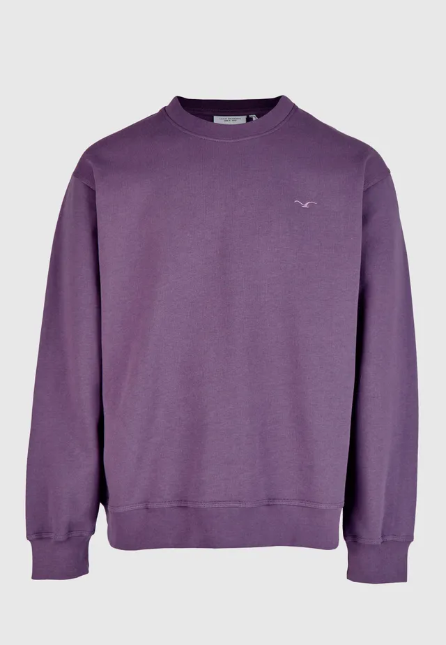 cleptomanicx-ligull-boxy-crewneck-sweatshirt-bio-baumwolle image 1