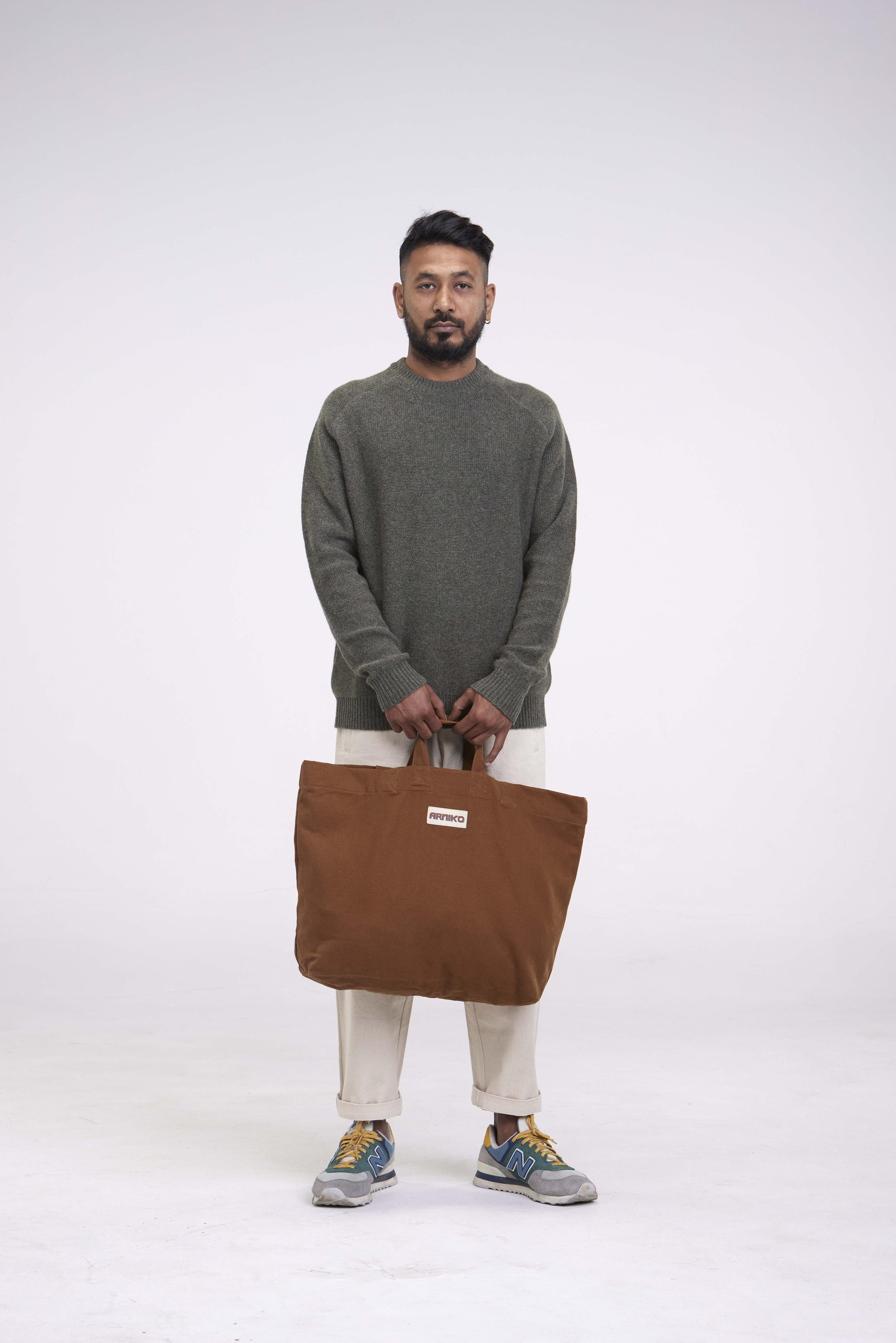 arniko-pravin-strickpullover-moosgr-n-merino-kaschmir-unisex image 3