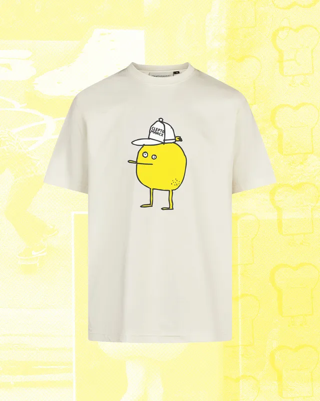 cleptomanicx-zitrone-classic-tee-t-shirt-bio image 1