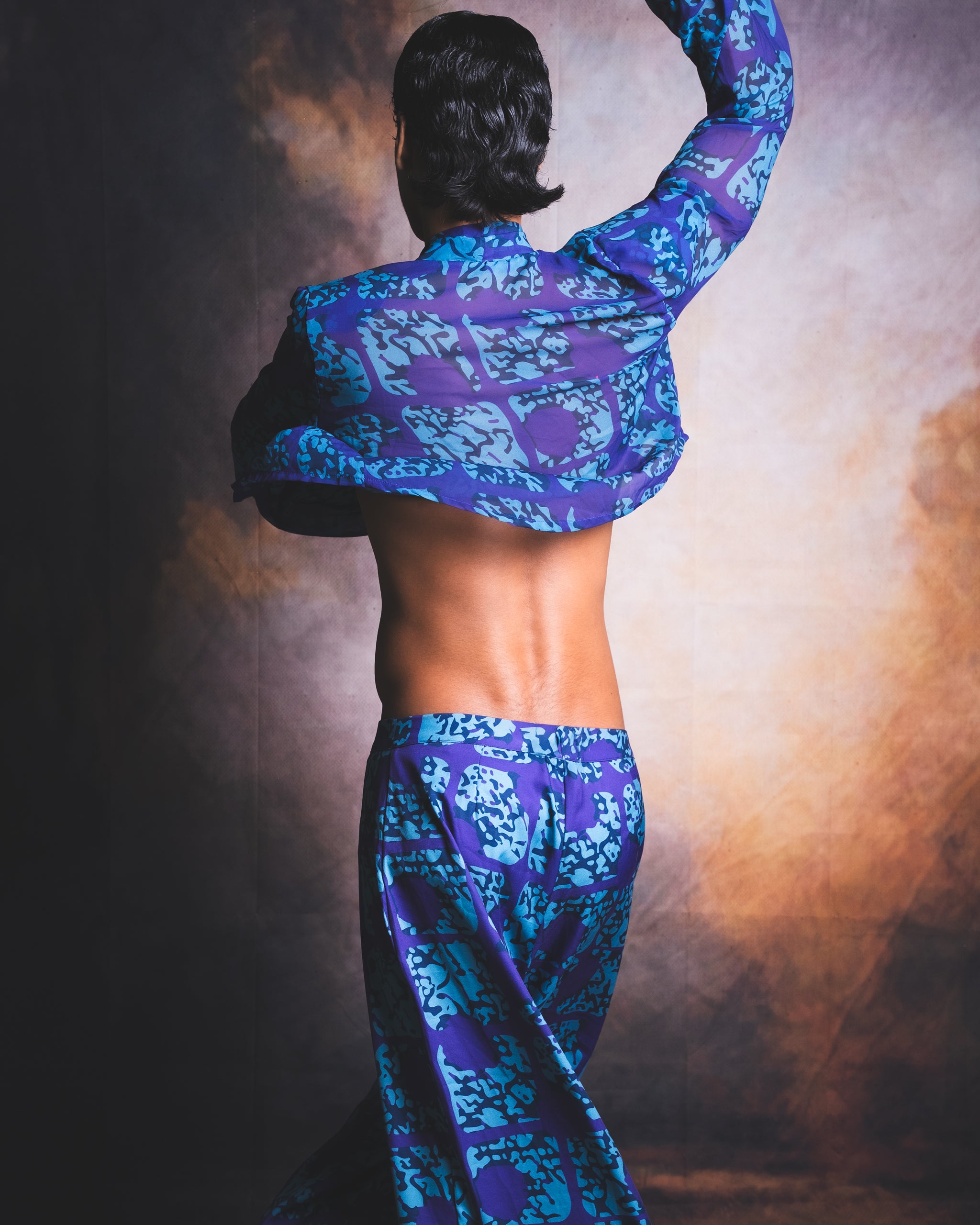 bloomers-amelia-hose-rayon-gemustert-xs image 2