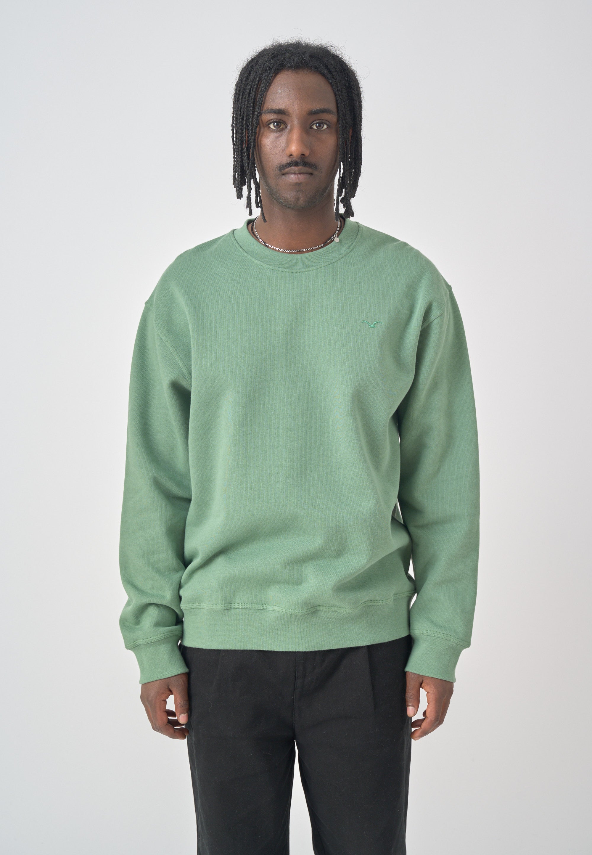 cleptomanicx-ligull-boxy-crewneck-sweatshirt-bio-baumwolle-2 image 3