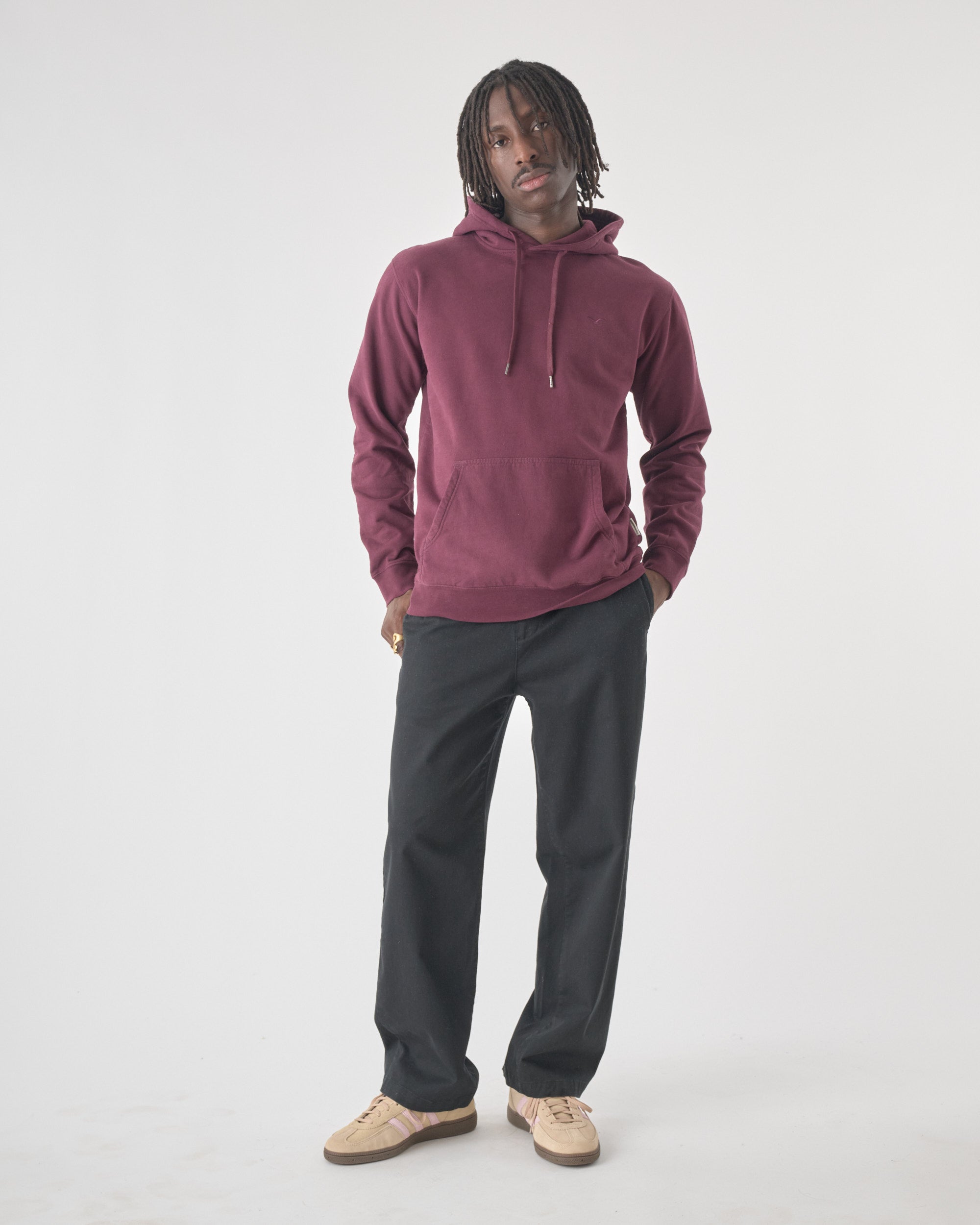 cleptomanicx-ligull-regular-hooded-hoodie-stickerei-regular-fit image 2