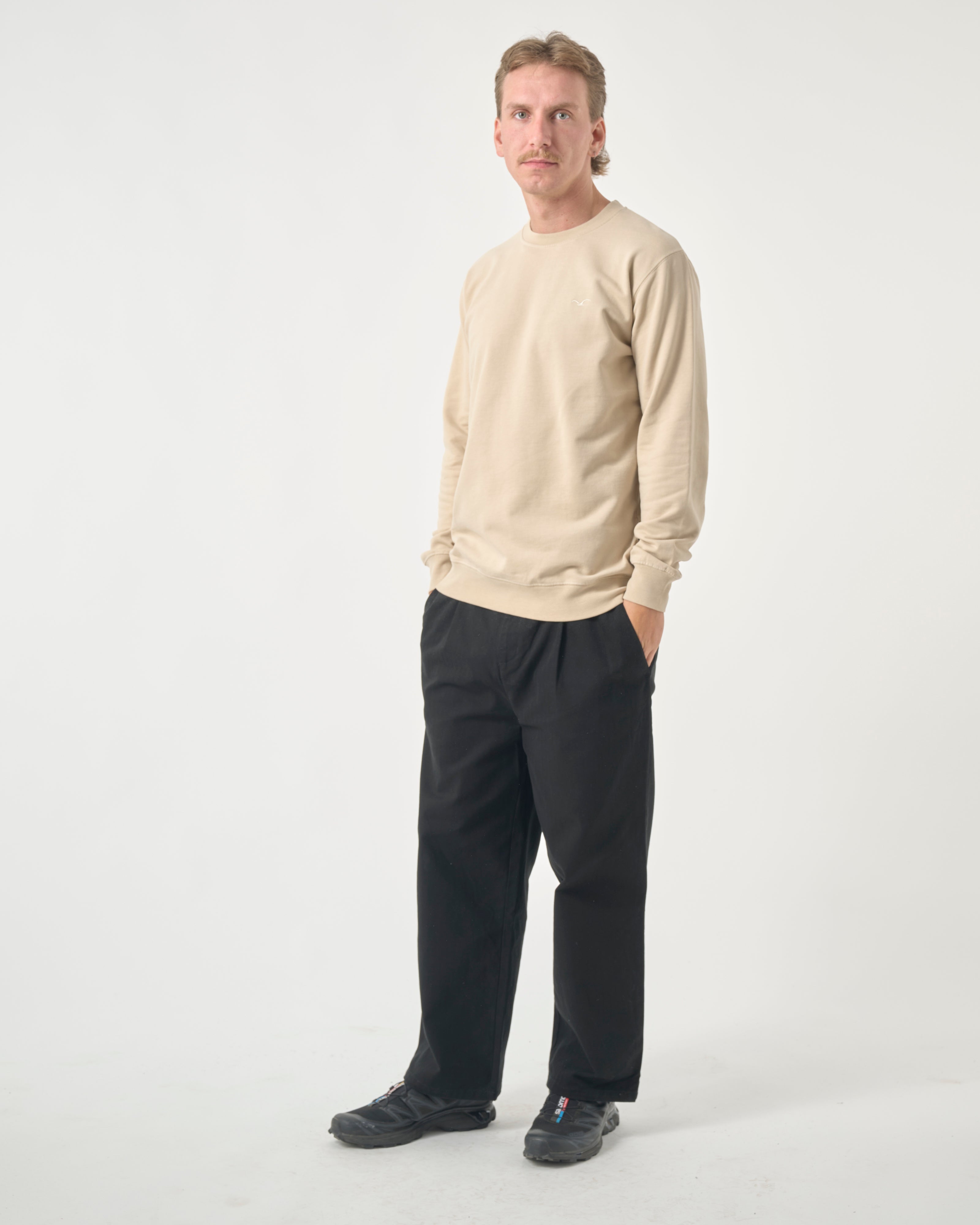 cleptomanicx-ligull-regular-crewneck-pullover-bio-baumwolle-2 image 2