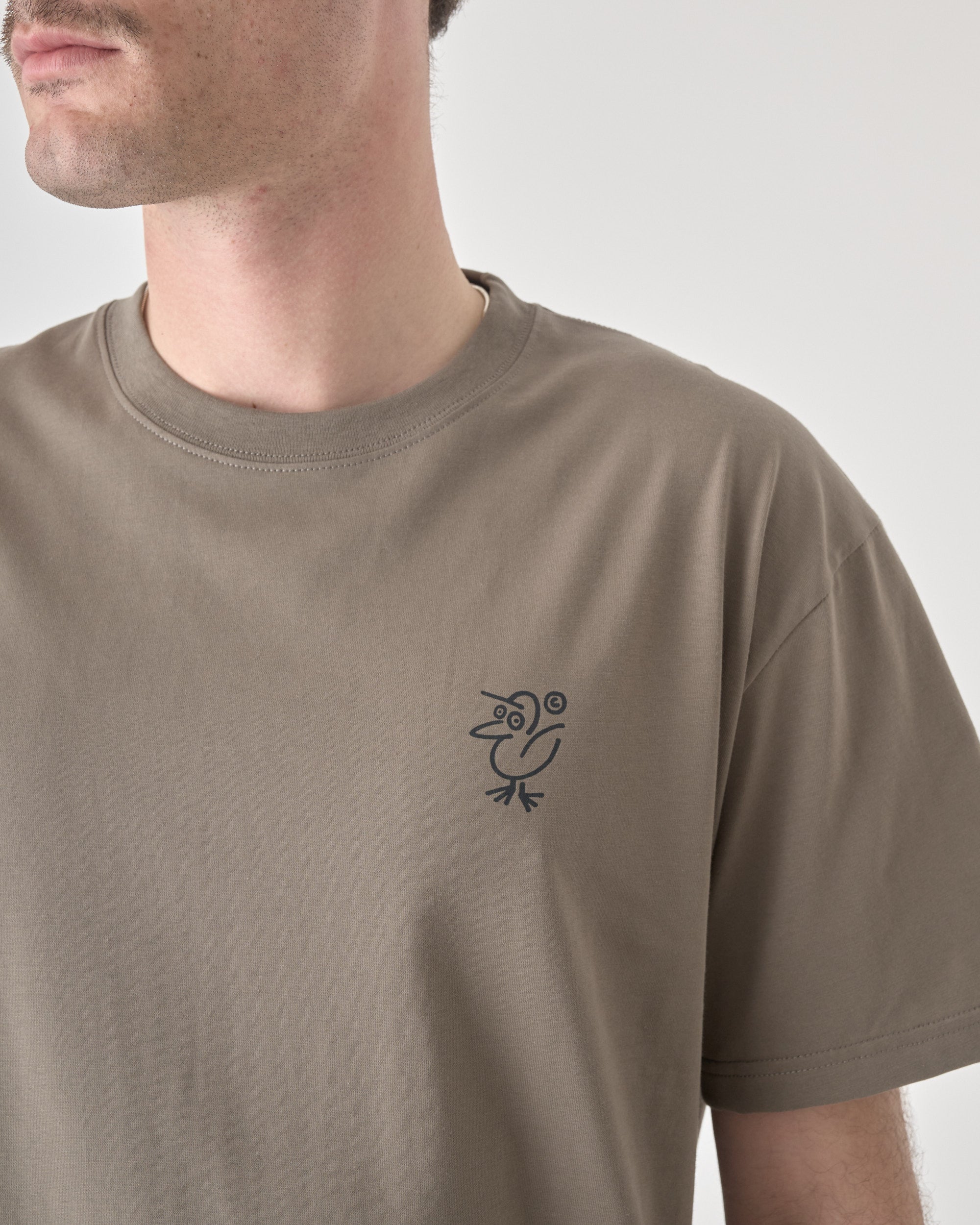 cleptomanicx-sketch-gull-boxy-tee-t-shirt-bio-baumwolle image 3