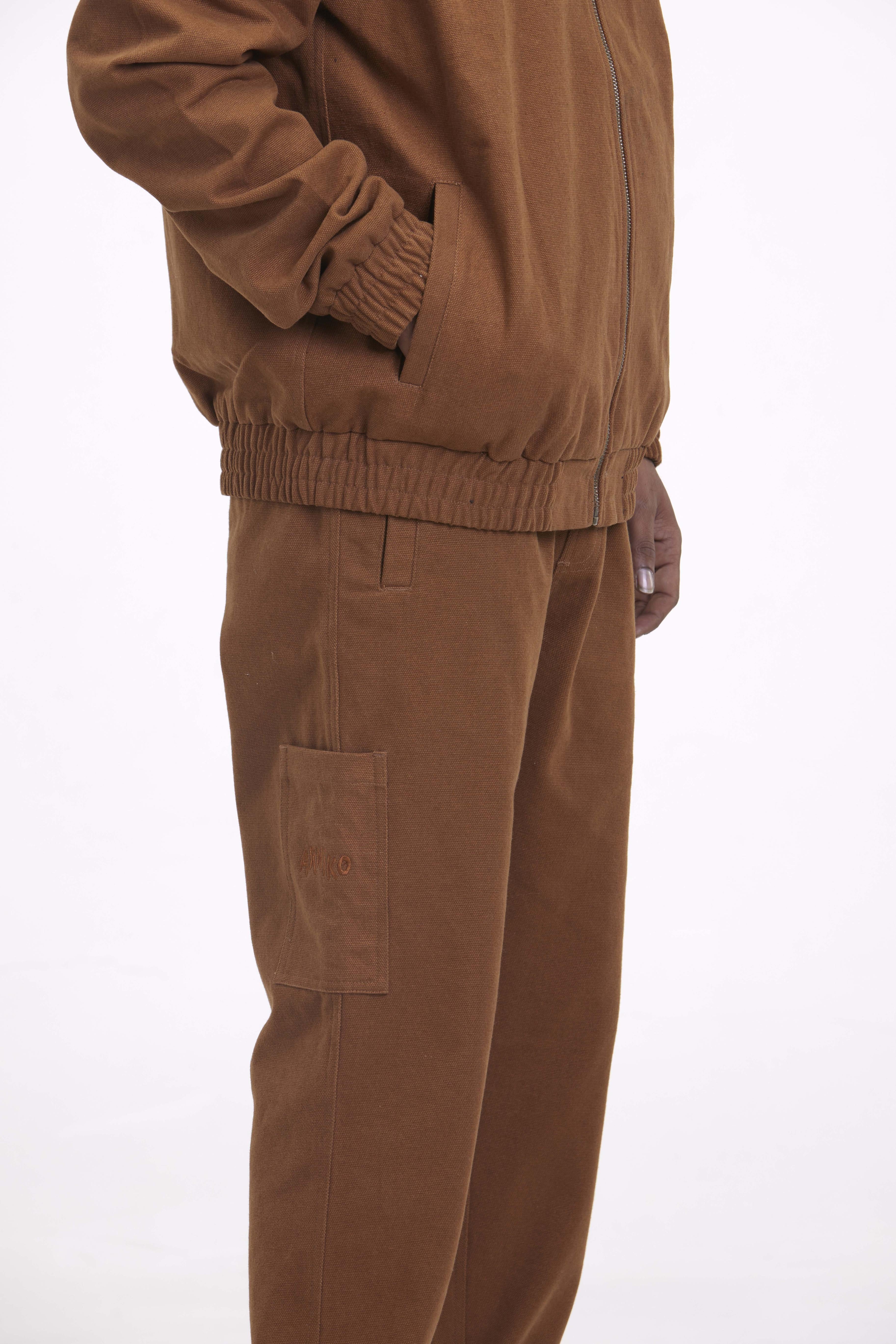 arniko-nigen-hose-tawny-canvas-bio-baumwolle-unisex image 6