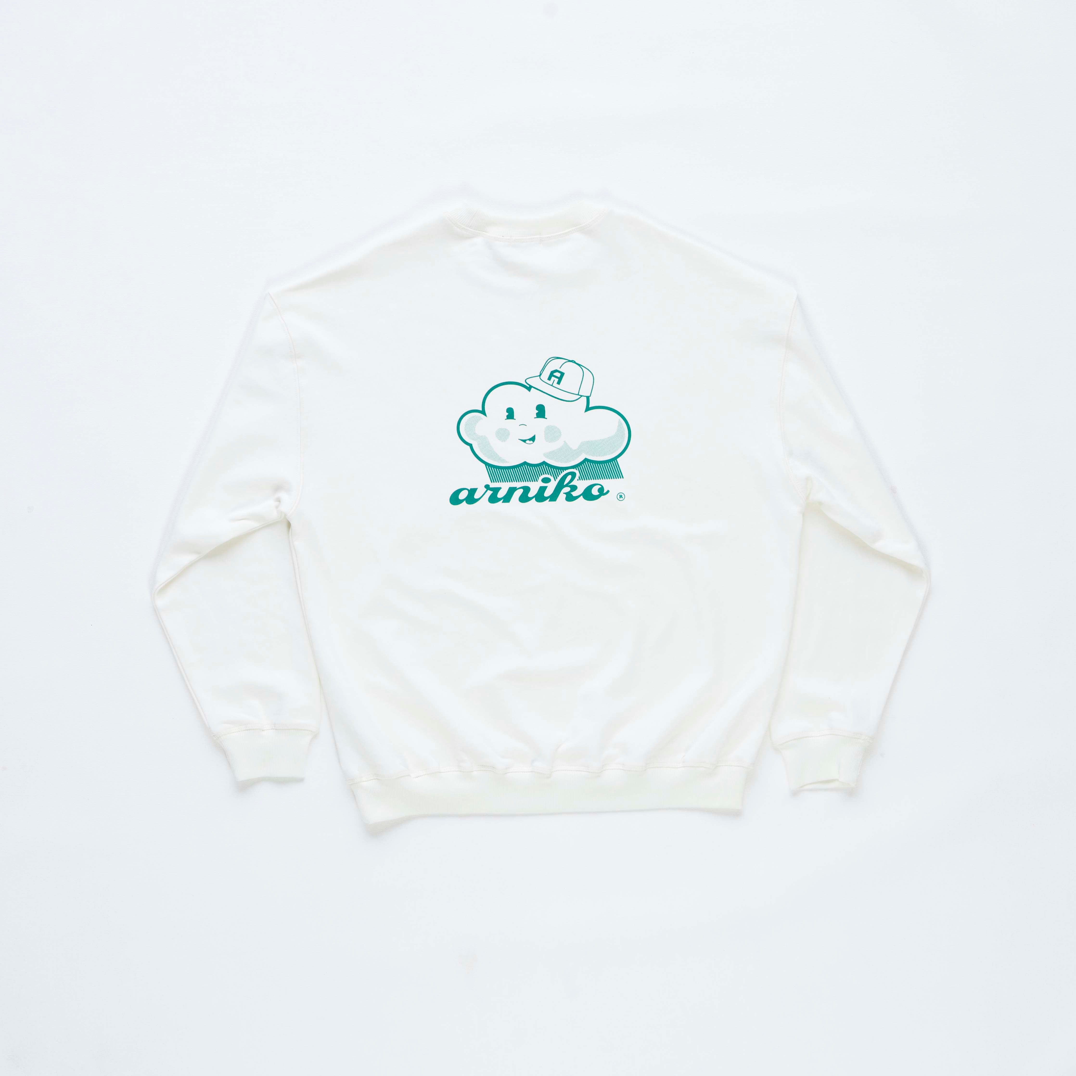 arniko-badal-off-white-pullover-off-white-bio-baumwolle image 1