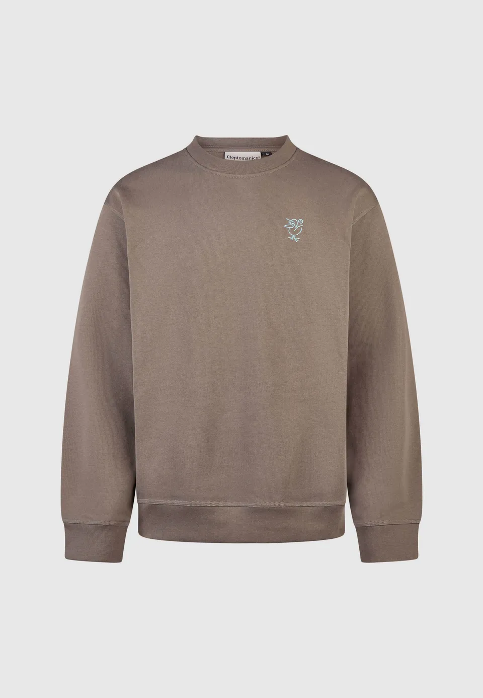 cleptomanicx-sketch-gull-crewneck-sweatshirt-m-bio-baumwolle image 1