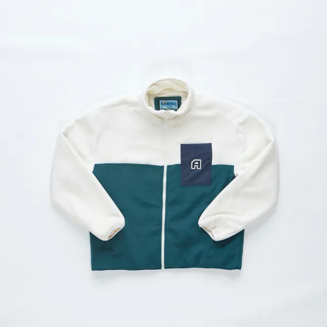 arniko-rohan-jacke-weiss-t-rkis-herren-recycled-pet image 1