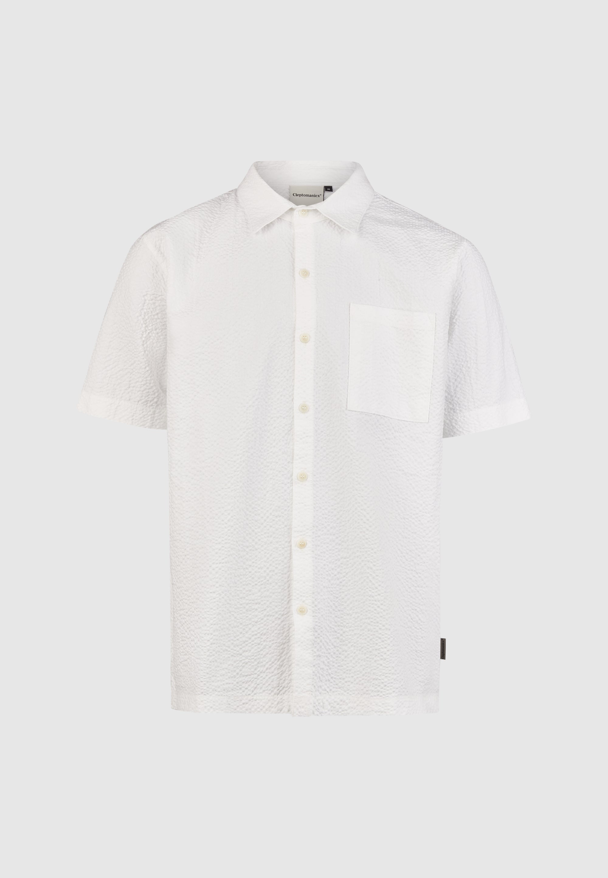 cleptomanicx-lifted-shirt-kurzarmhemd-seersucker image 1