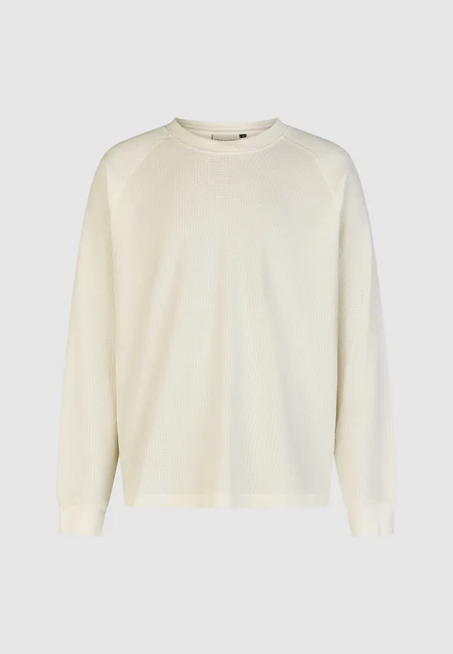 cleptomanicx-thermal-longsleeve-waffle-bio-baumwolle-boxy-2 image 1