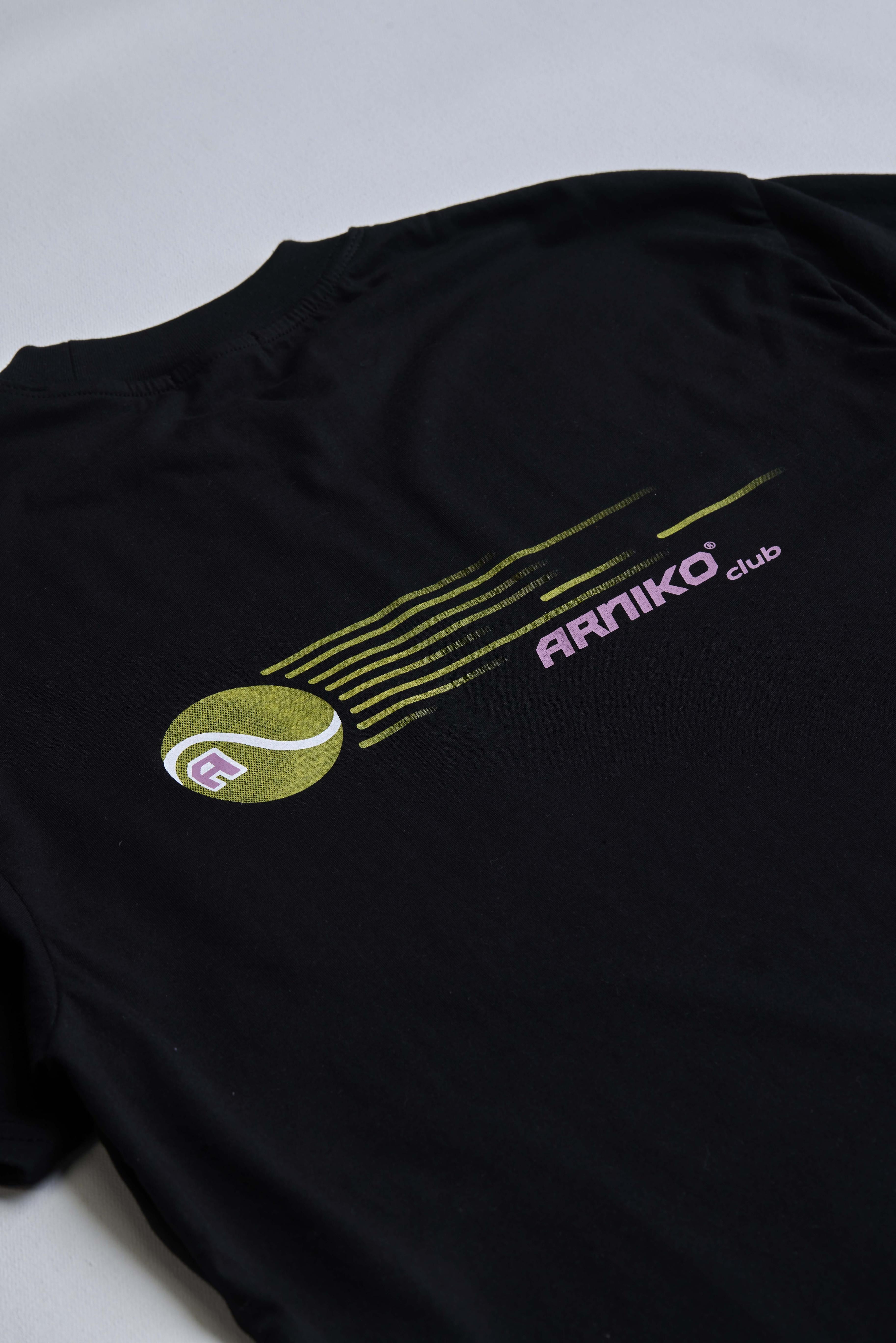 arniko-club-t-shirt-herren-schwarz-bio-baumwolle-tasche image 2