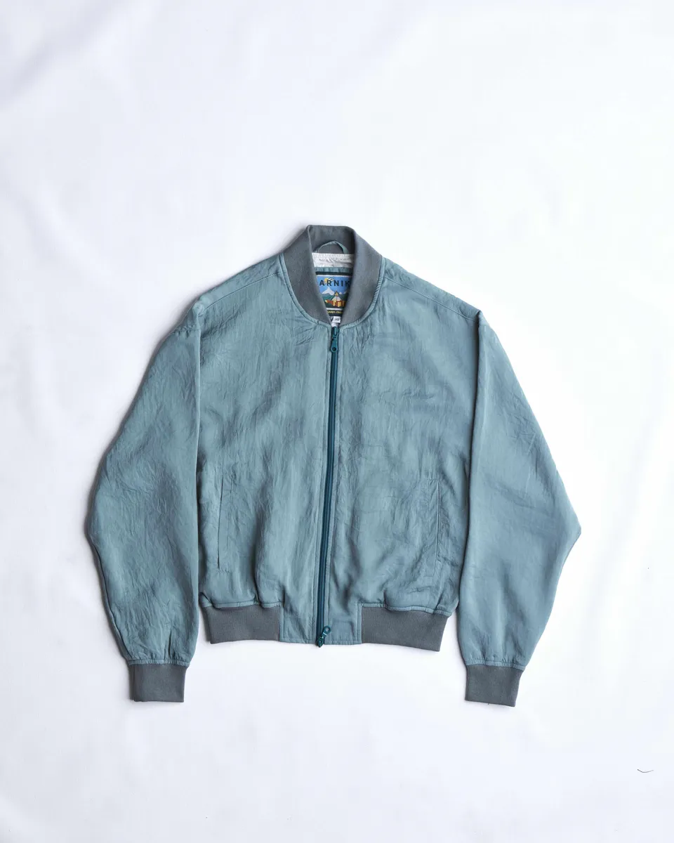 arniko-binam-green-satin-jacke-gr-n-satin image 1