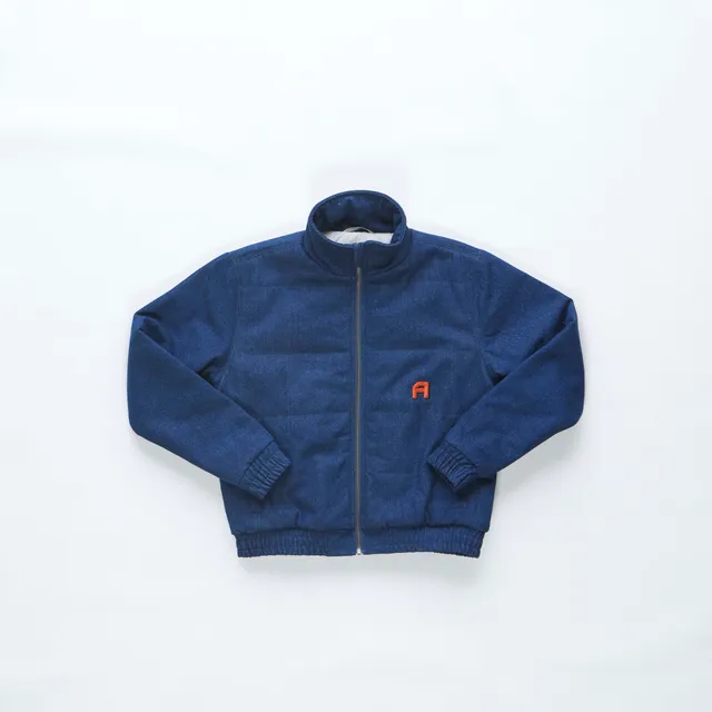 arniko-rubey-rara-jacke-indigo-denim-bio-baumwolle image 1