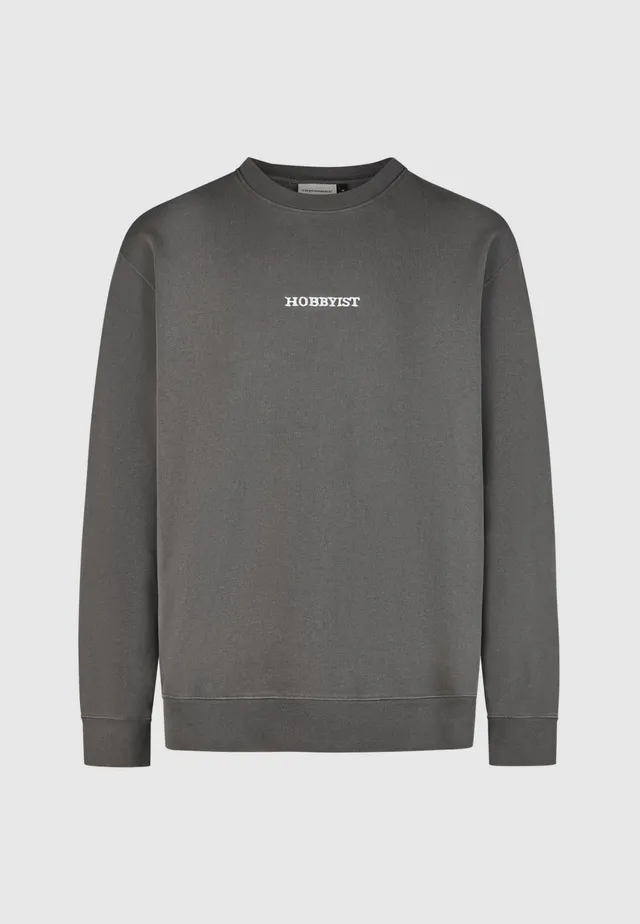 cleptomanicx-hobbyist-classic-crewneck-sweatshirt-biobaumwolle image 1