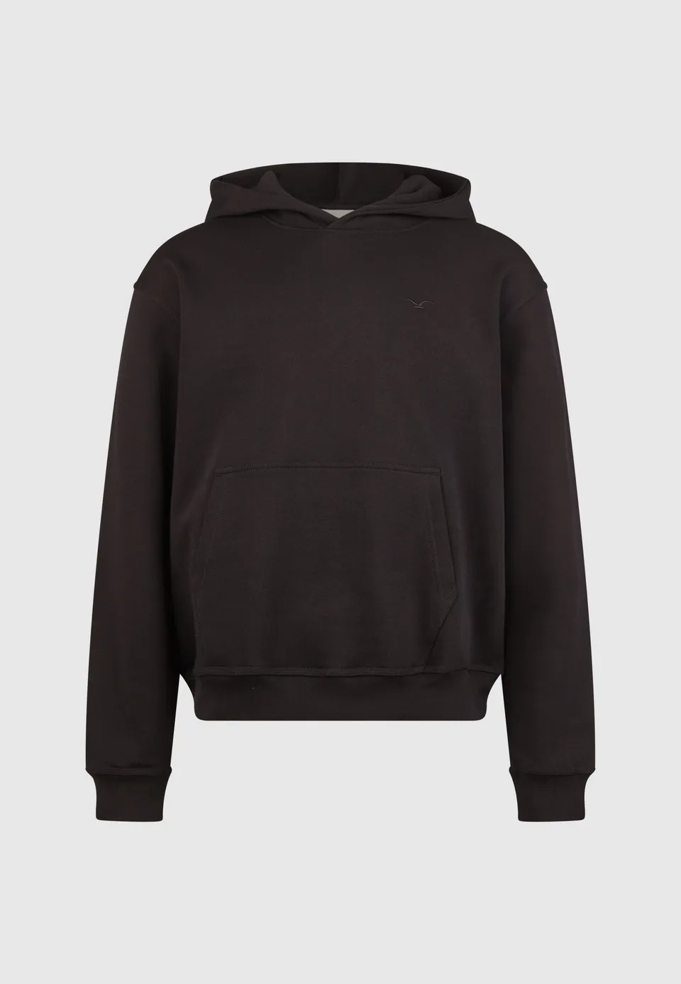 cleptomanicx-ligull-boxy-cropped-hooded-hoodie-biobaumwolle image 1