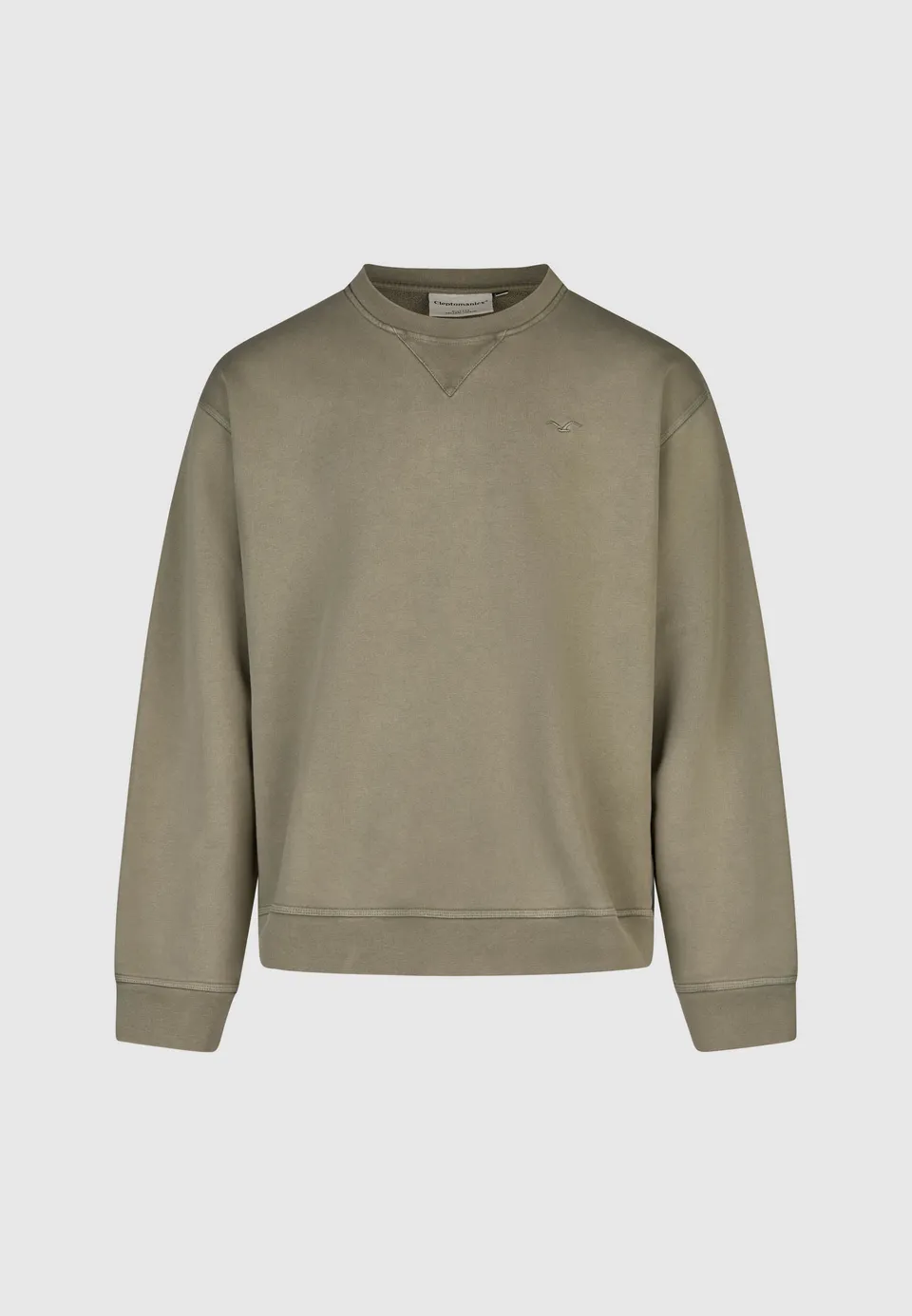cleptomanicx-ligull-washed-boxy-crewneck-sweatshirt-gewaschen image 1