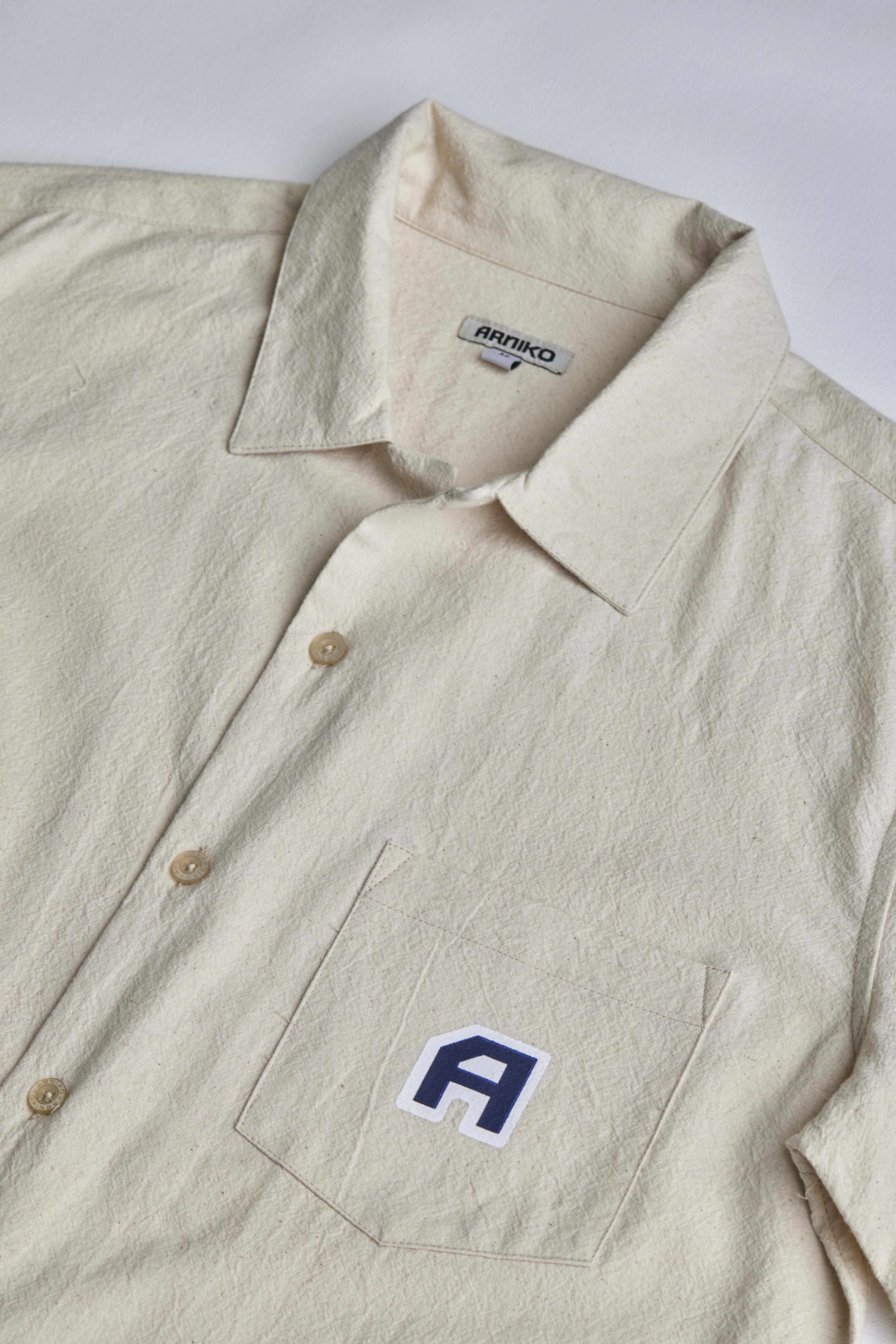 arniko-bobby-hemd-off-white-bio-baumwolle-sommer image 2