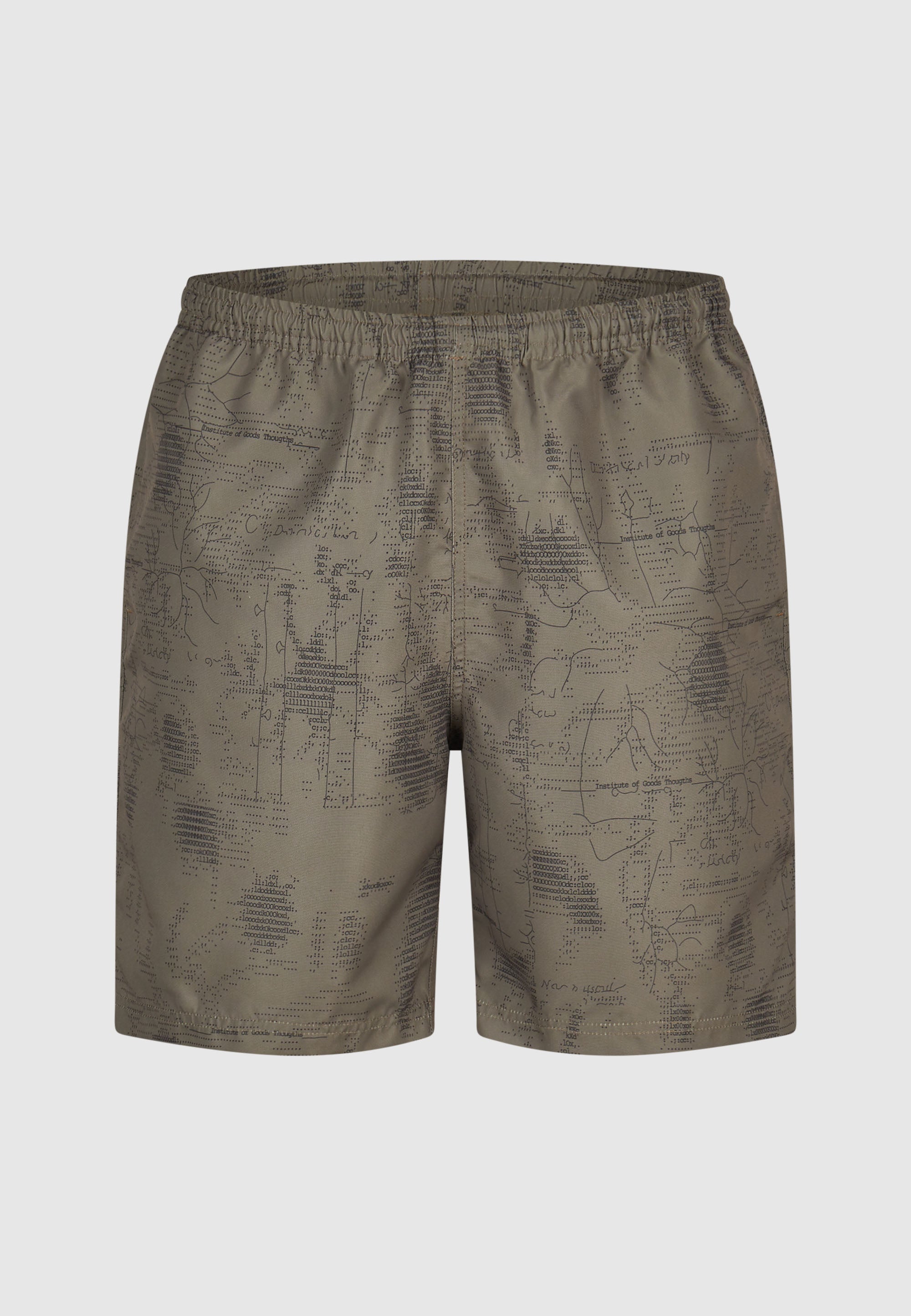 cleptomanicx-boardshorts-institute-shorts-recycelt image 1
