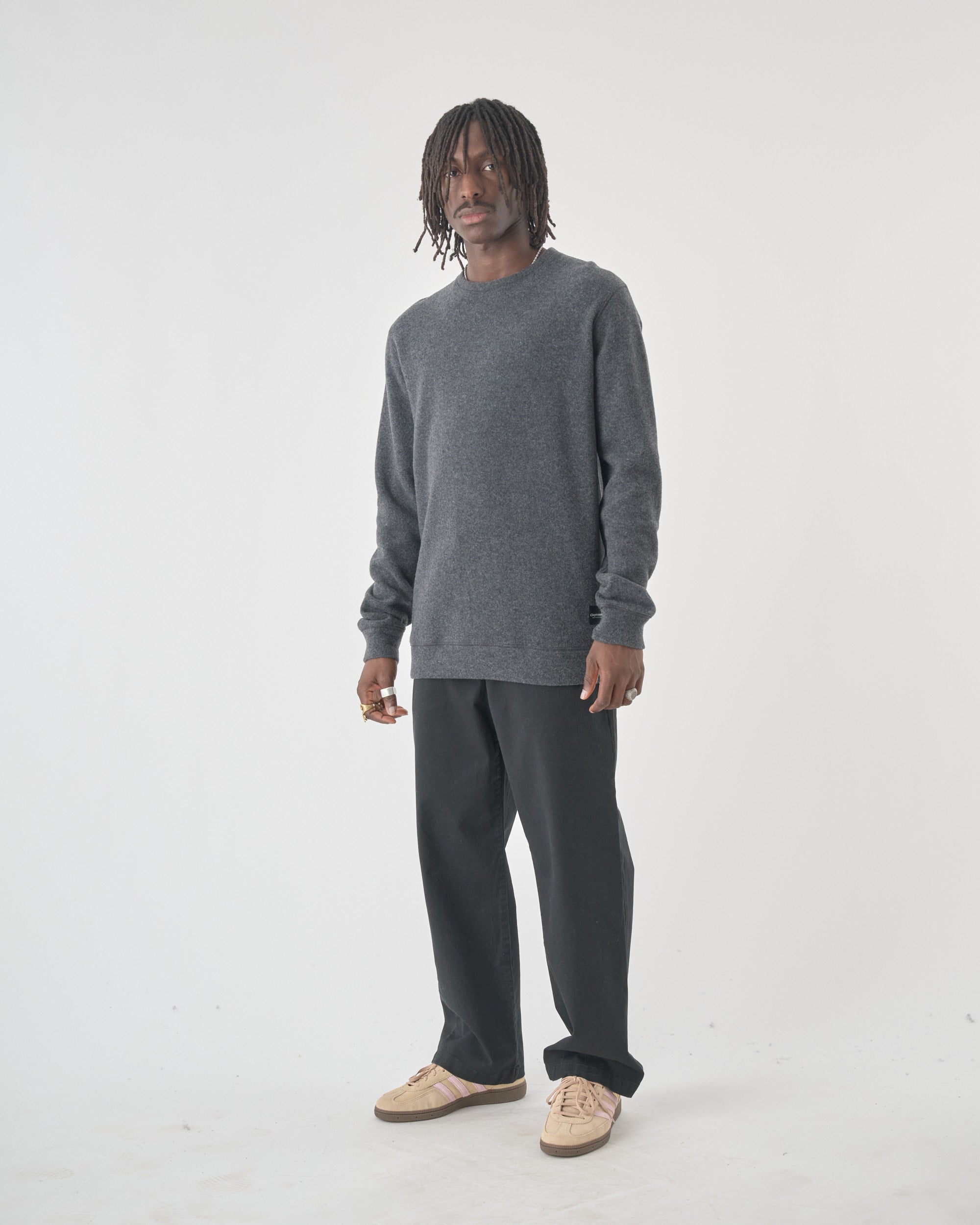 cleptomanicx-noitch-crewneck-sweatshirt-wollmix image 3