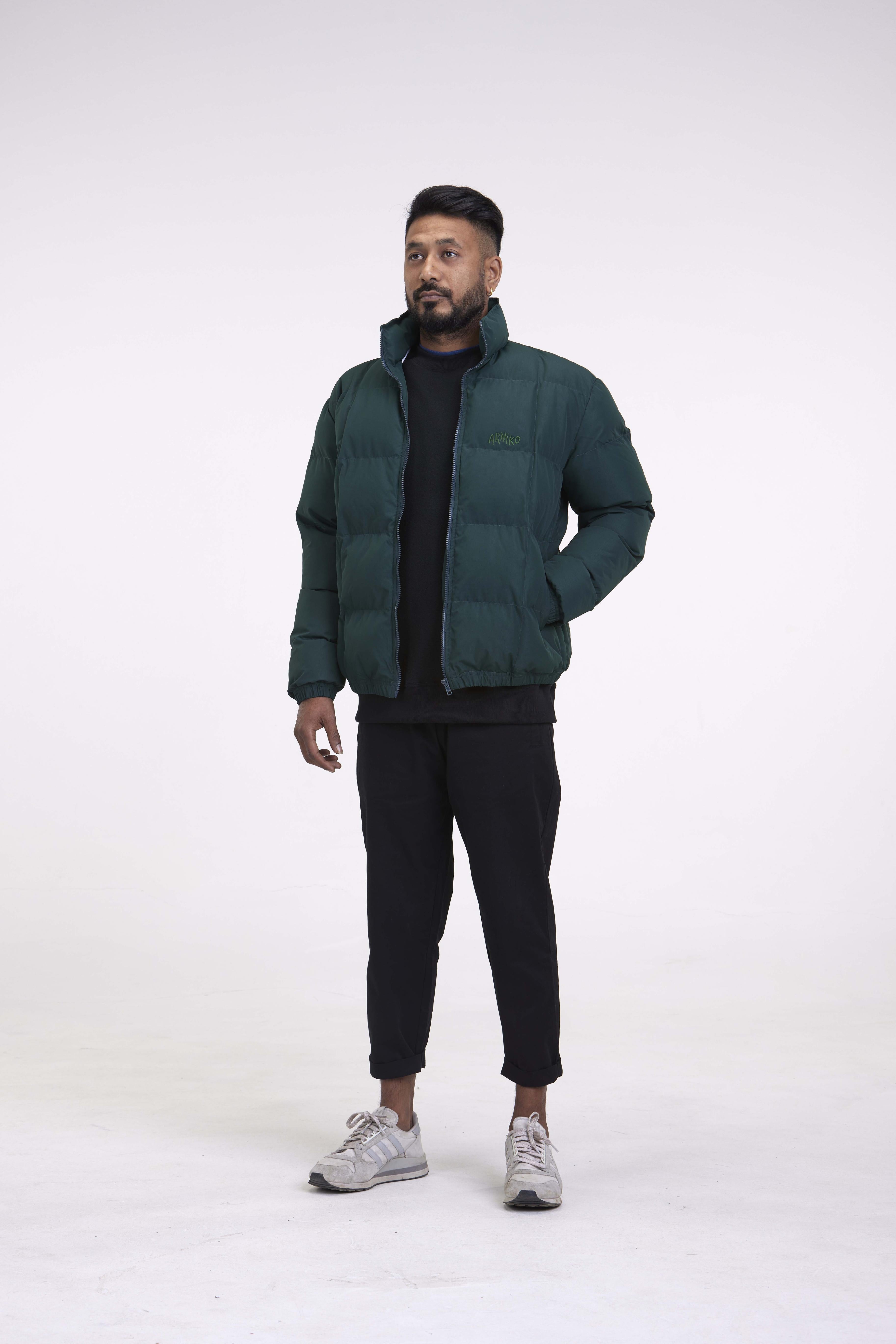 arniko-anil-green-ripstop-jacke-wasserabweisend image 4