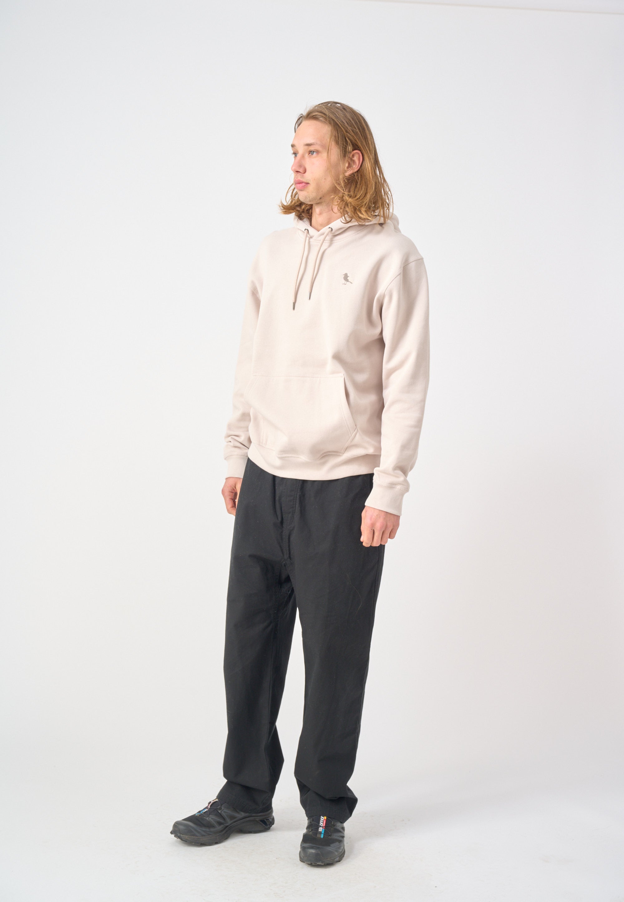 cleptomanicx-embro-gull-mono-hoodie-bio-baumwolle image 2