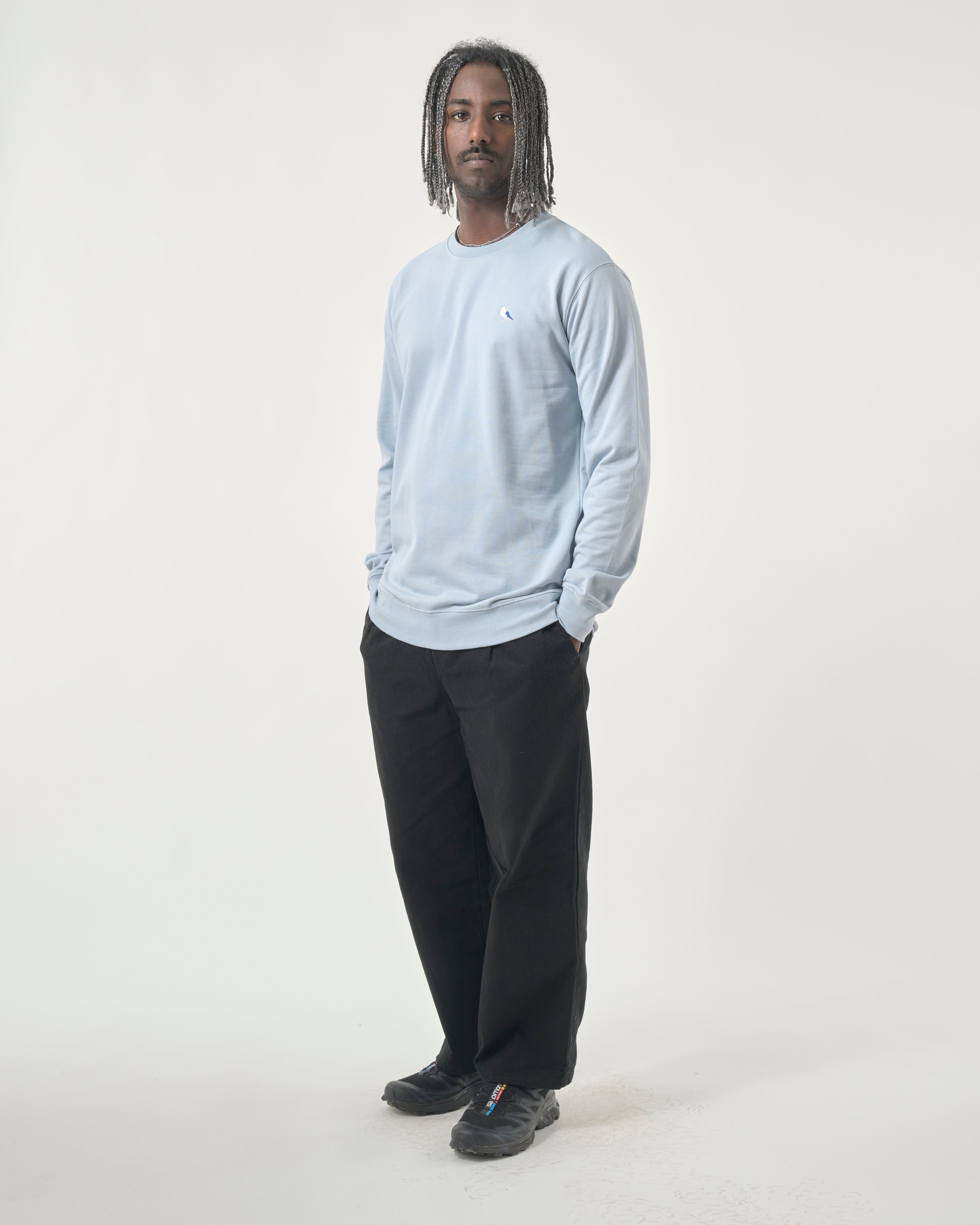 cleptomanicx-embro-gull-regular-crewneck-sweatshirt-bio-3 image 3