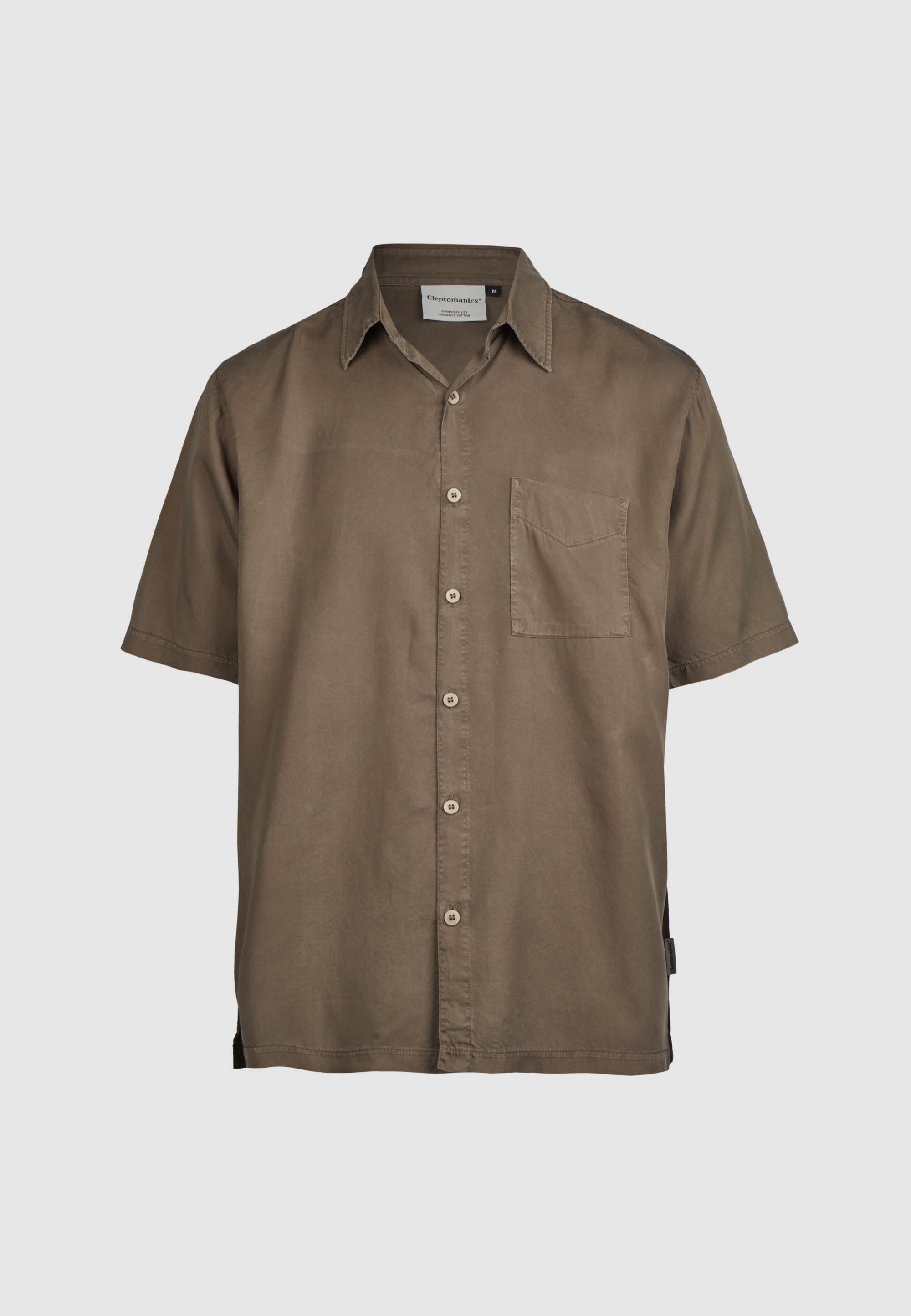cleptomanicx-easy-shirt-kurzarm-hemd-oversize-lyocell image 2