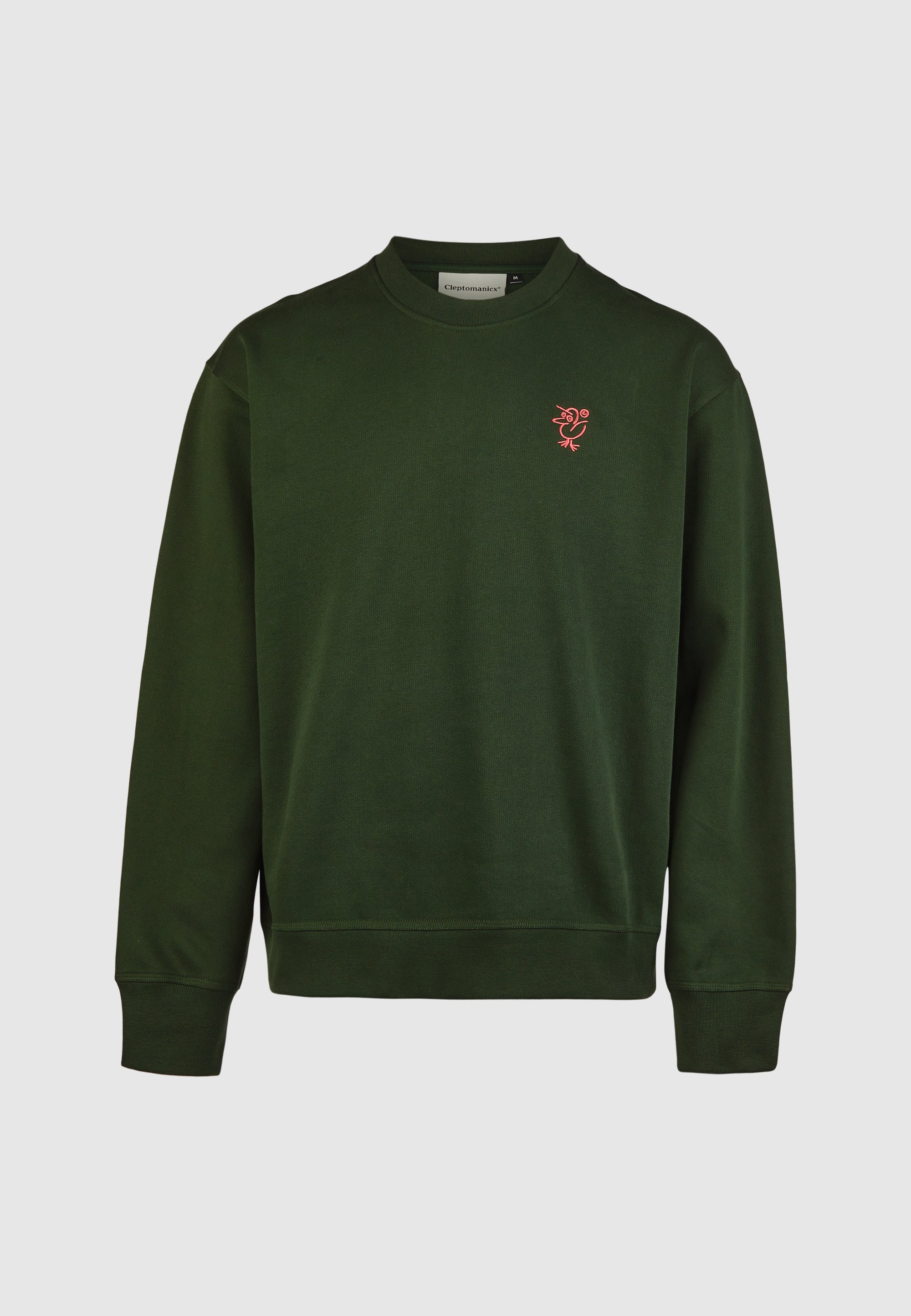 cleptomanicx-sketch-gull-crewneck-sweatshirt-boxy-fit image 1