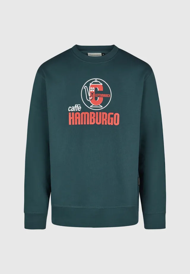 cleptomanicx-caffe-classic-crewneck-sweatshirt-biobaumwolle image 1