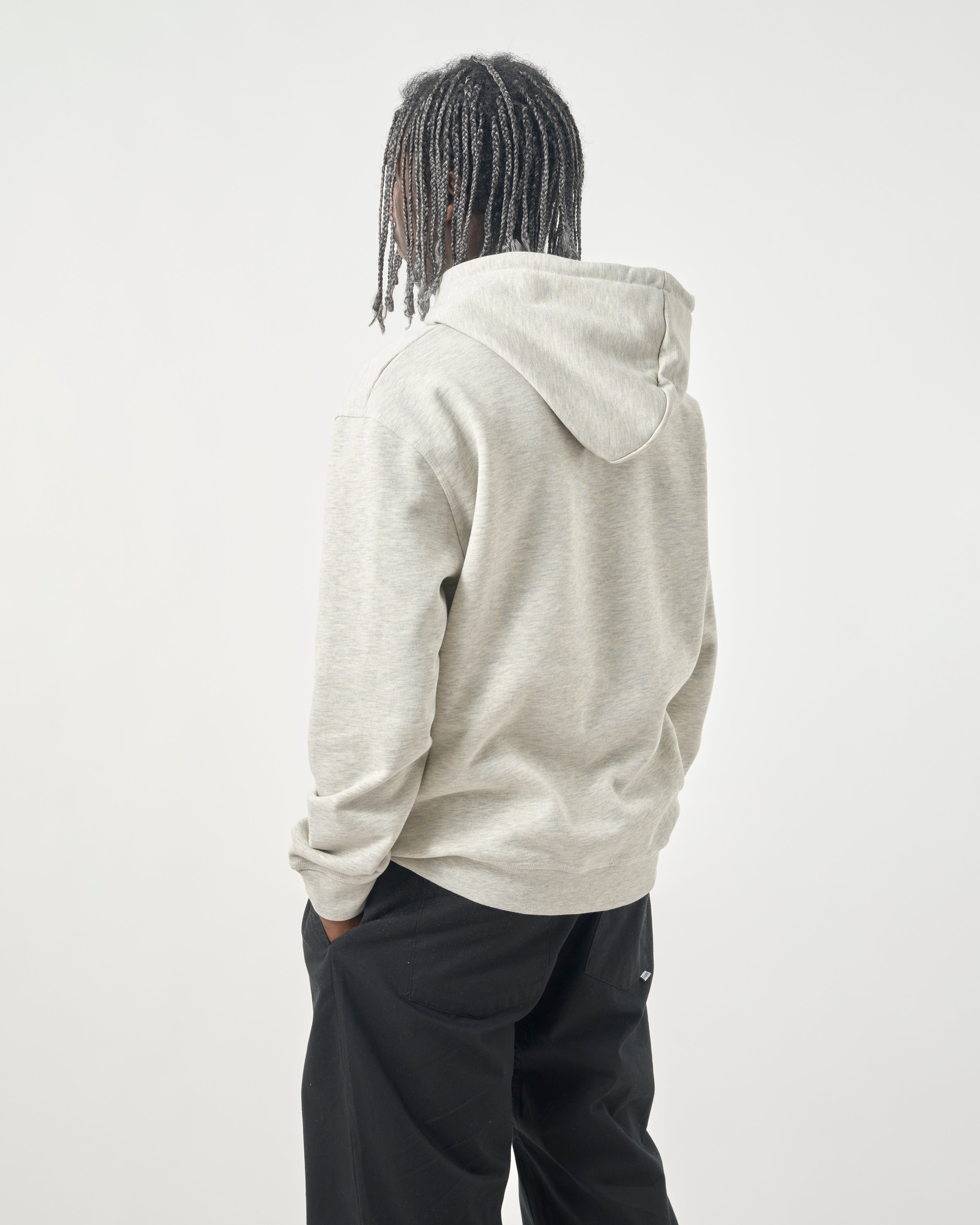 cleptomanicx-uni-hands-graphic-hooded-hoodie-biobaumwolle image 5