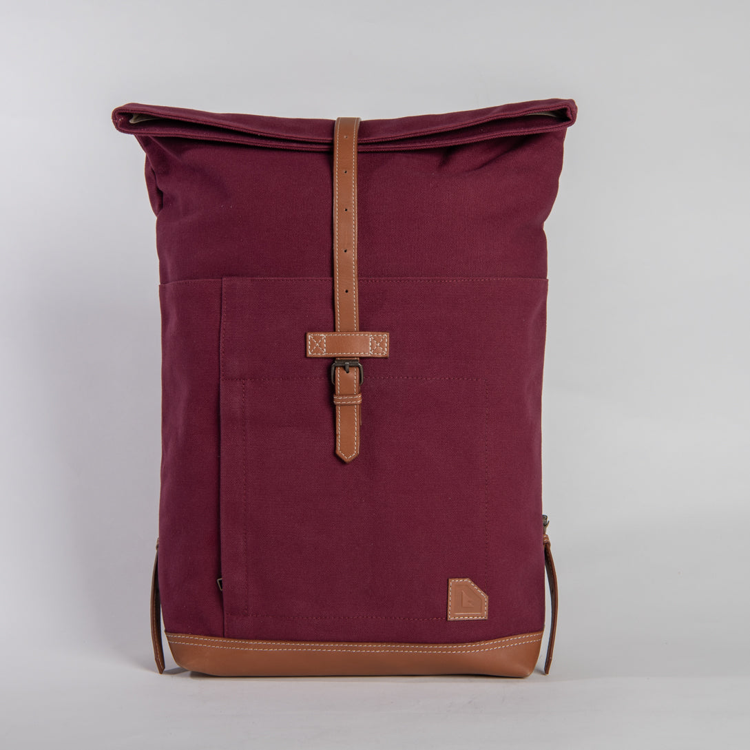 arniko-roll-up-rucksack-unisex-burgundy-15-zoll image 3