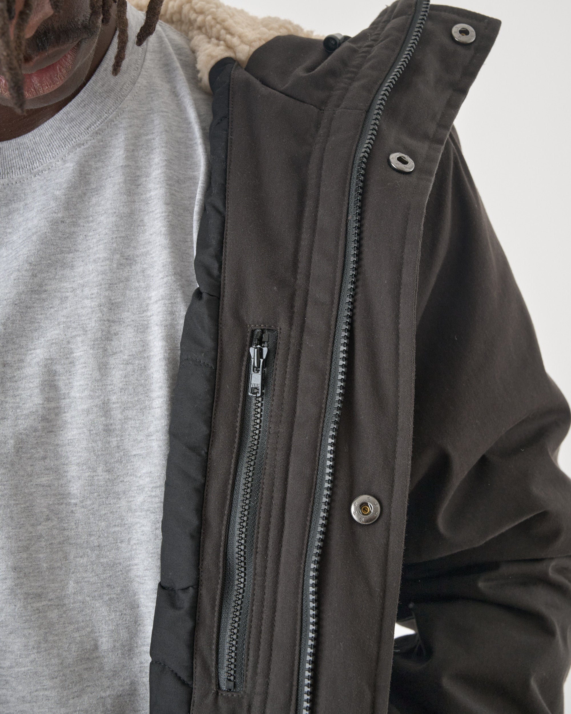 cleptomanicx-larum-original-winterjacke-kapuze-teddy-10k image 5