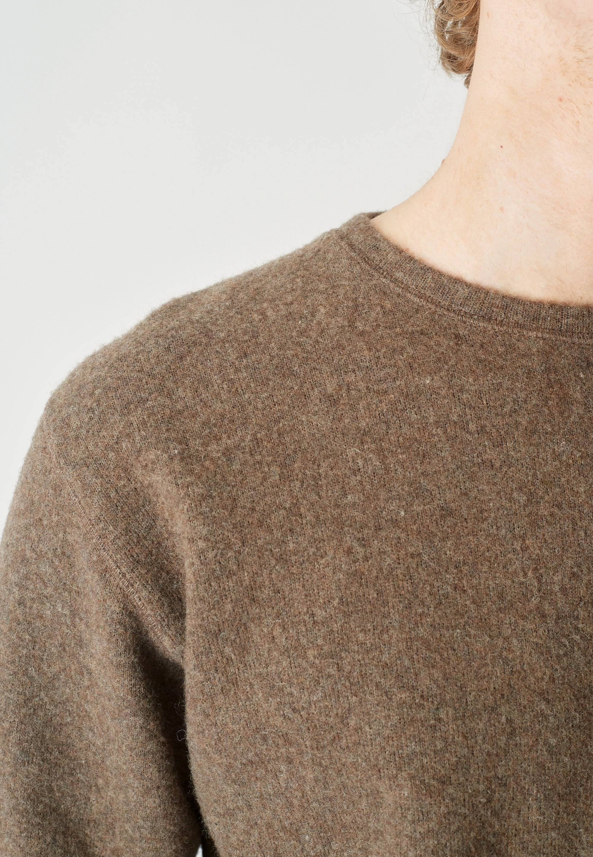 cleptomanicx-noitch-crewneck-sweatshirt-wolle-regular-fit-2 image 3