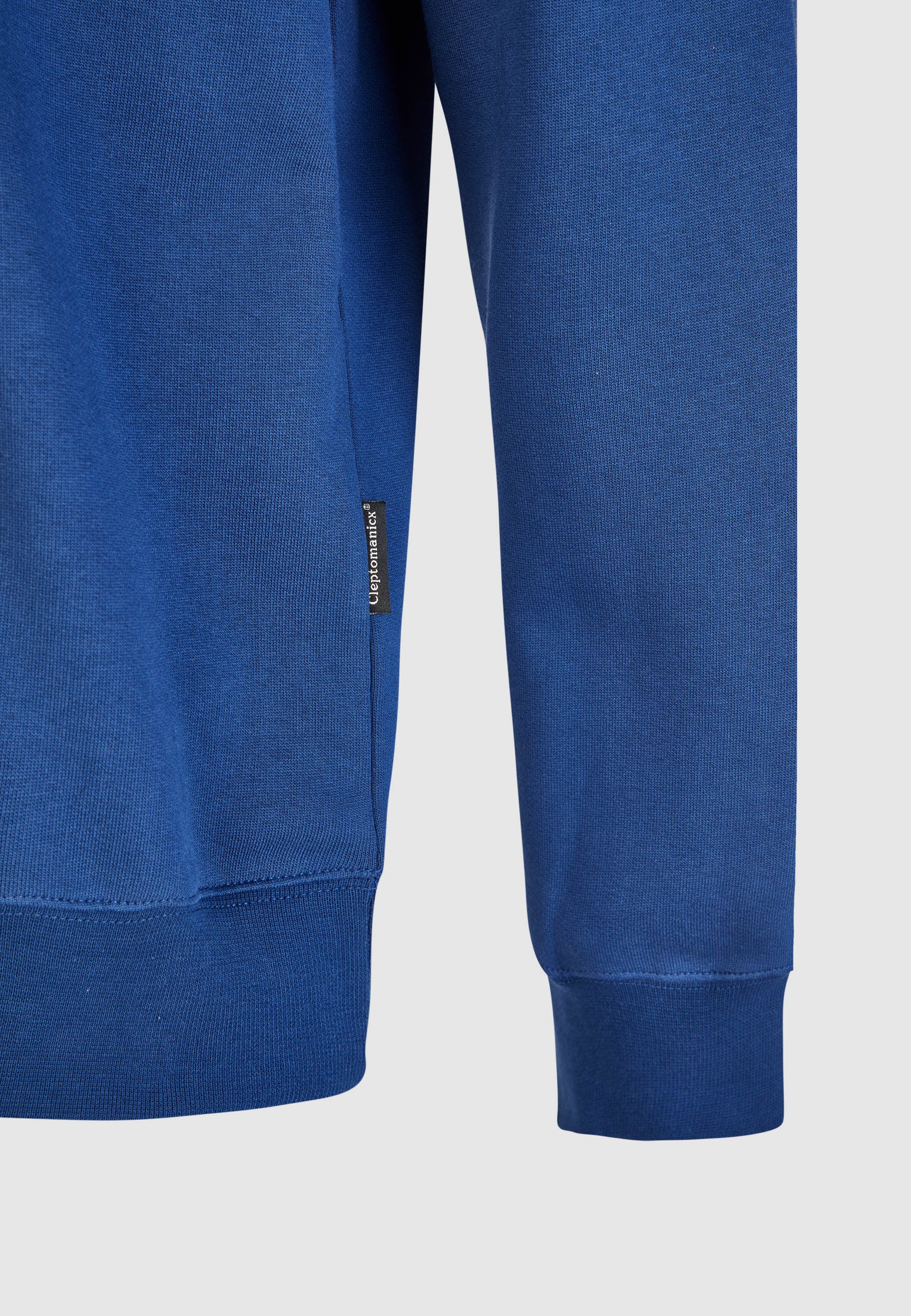 cleptomanicx-ligull-classic-quarter-zip-sweatshirt-troyer-bio-baumwolle image 6