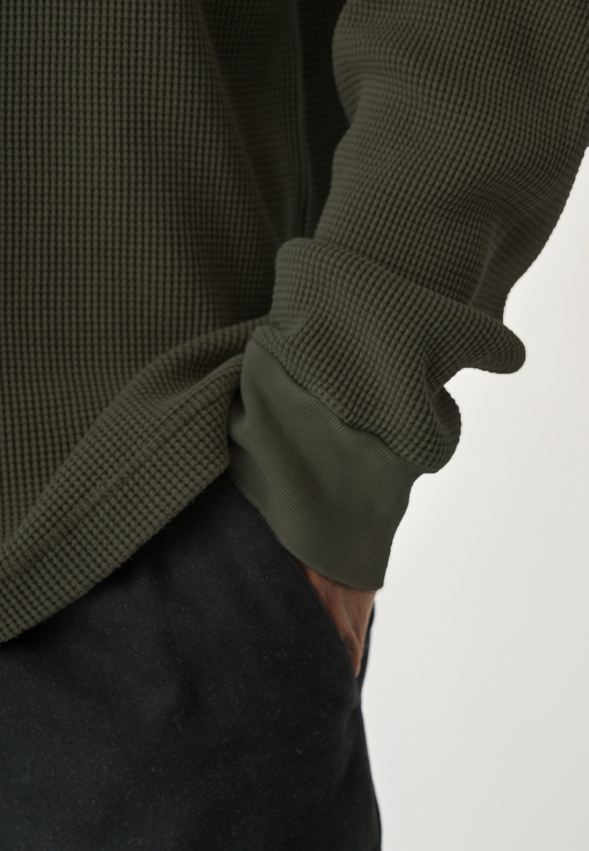 cleptomanicx-thermal-longsleeve-shirt-boxy-fit-bio image 5