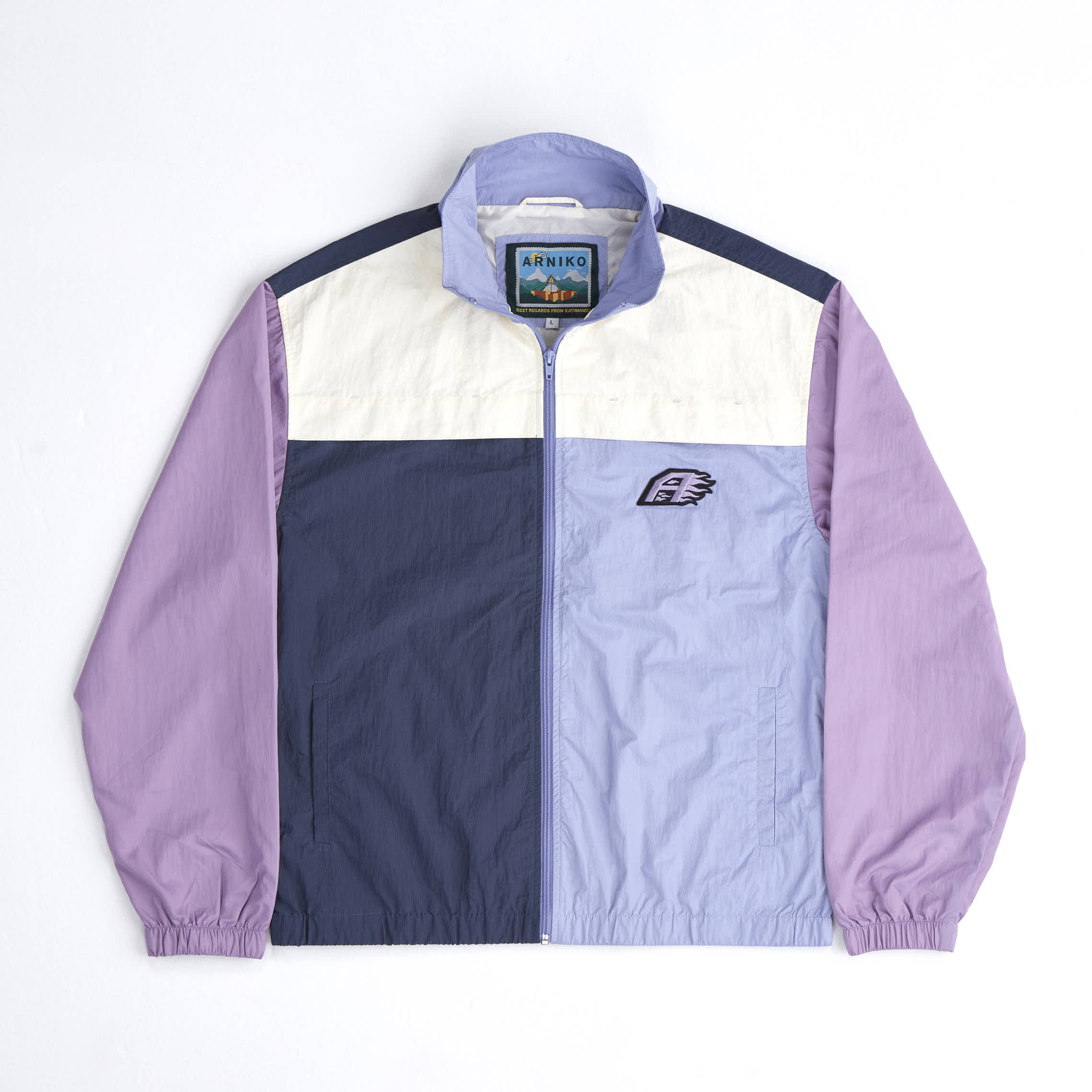 arniko-paolo-jacke-taffeta-multicolor-herren-polyester image 1