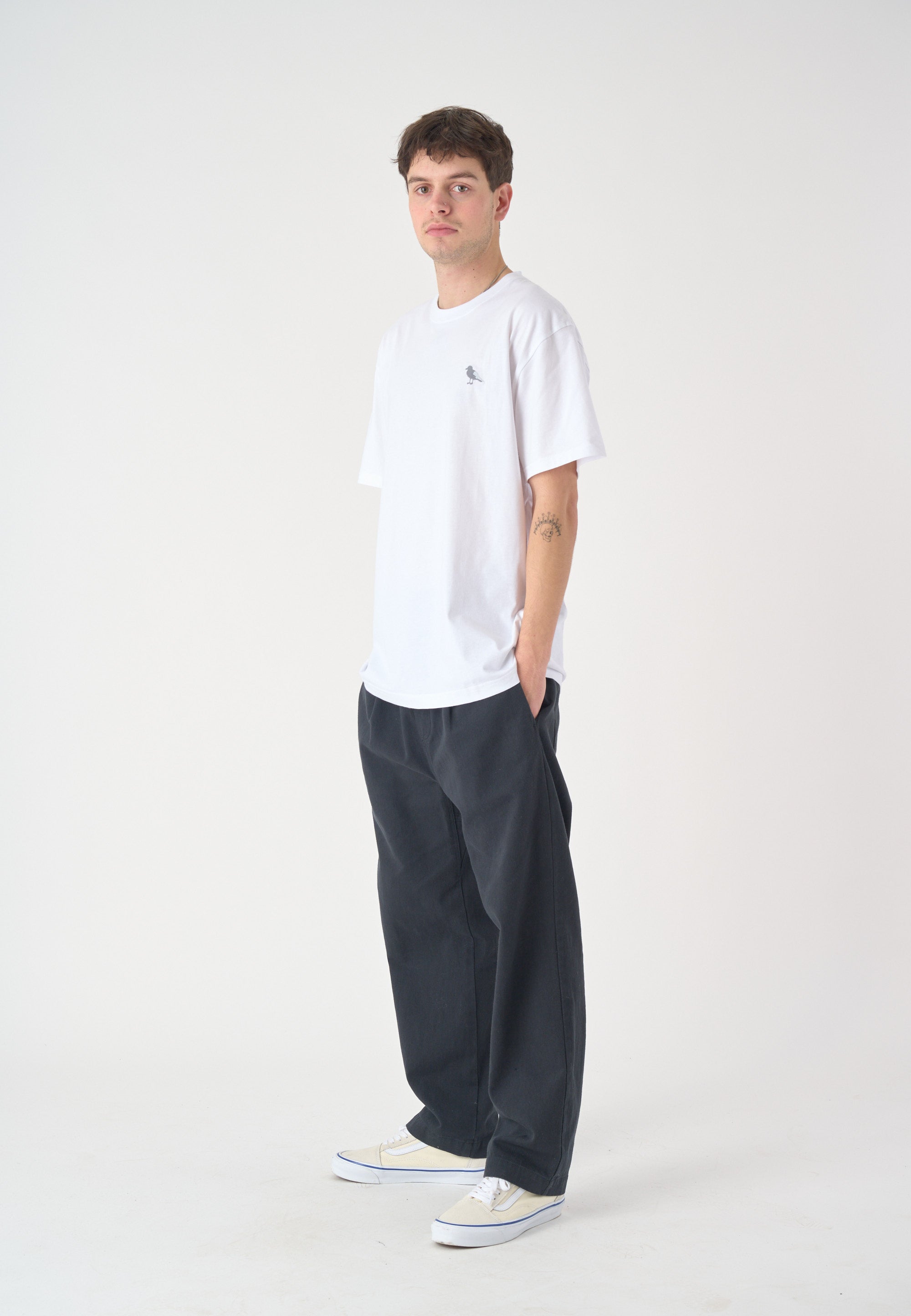 cleptomanicx-embro-gull-mono-boxy-tee-t-shirt-bio image 2