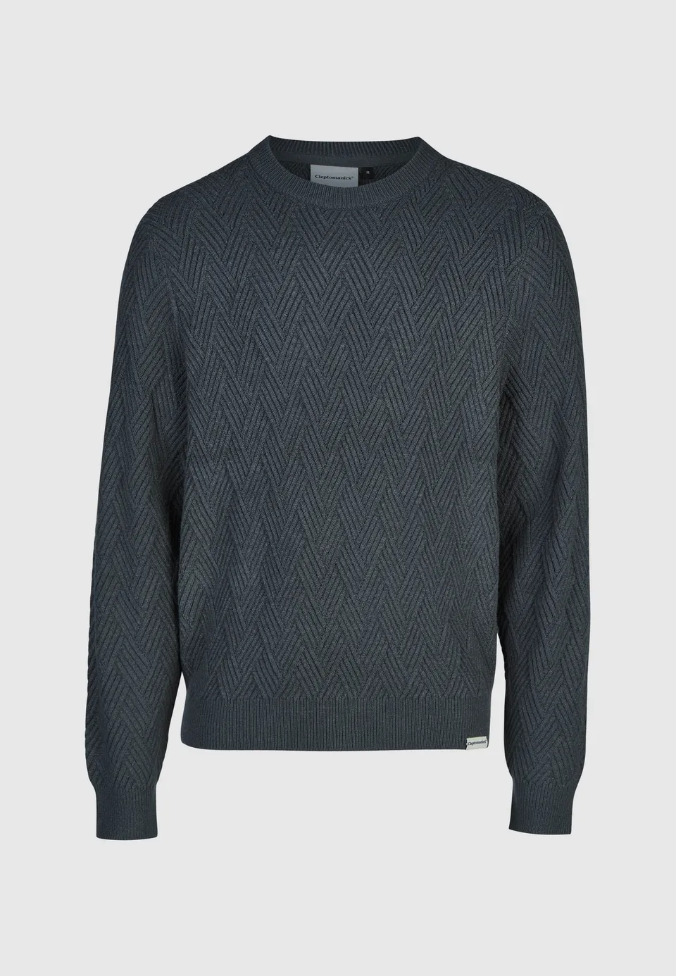 cleptomanicx-criss-cross-knit-strickpullover-viskose-mix image 1