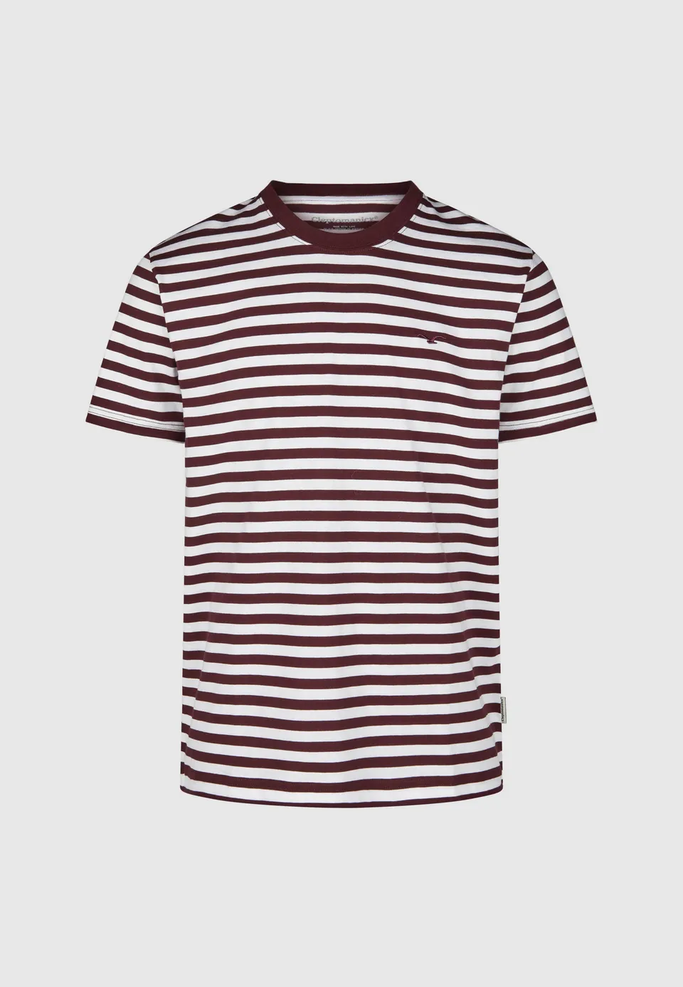 cleptomanicx-ligull-stripe-tee-t-shirt-gestreift-bio image 1