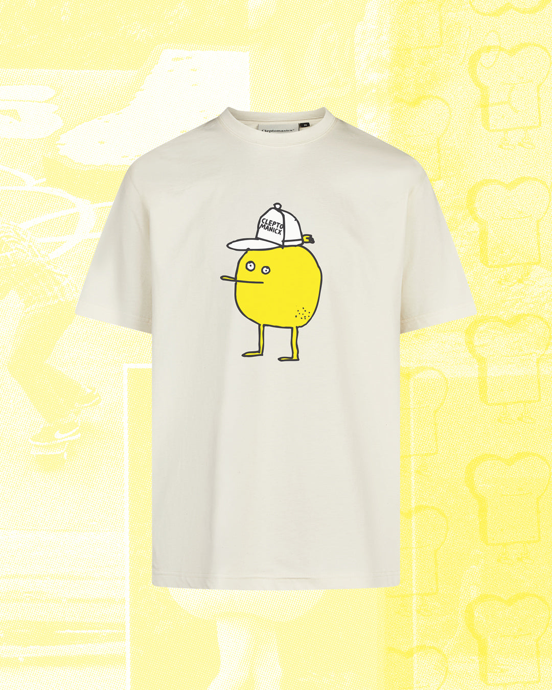 cleptomanicx-zitrone-classic-tee-t-shirt-bio image 1