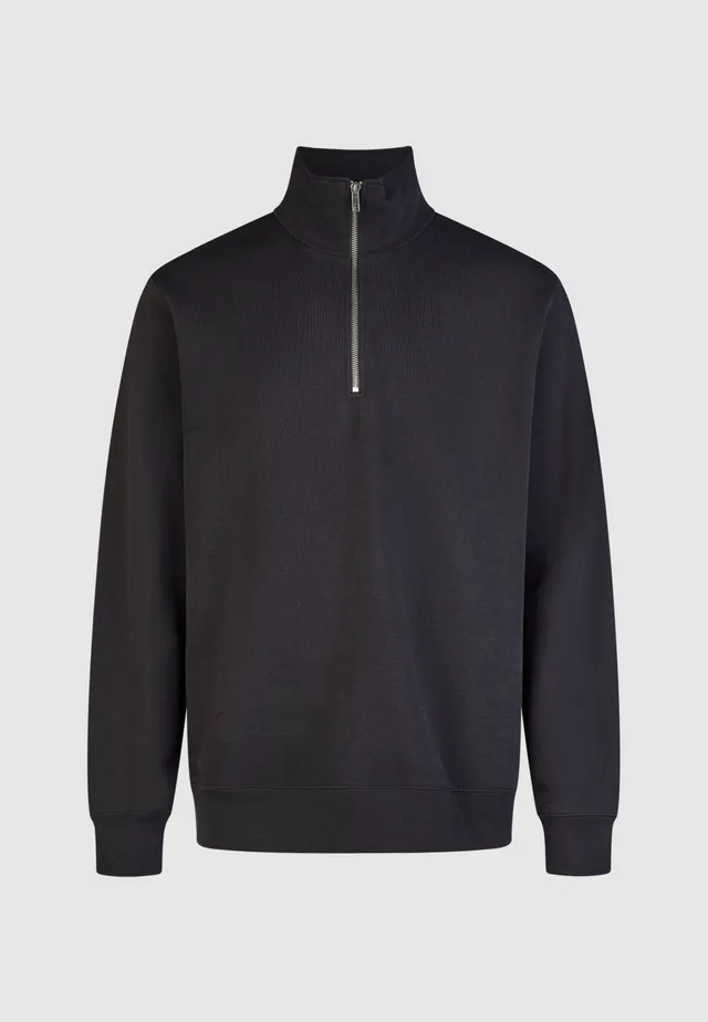 cleptomanicx-ligull-classic-quarter-zip-sweatshirt image 1