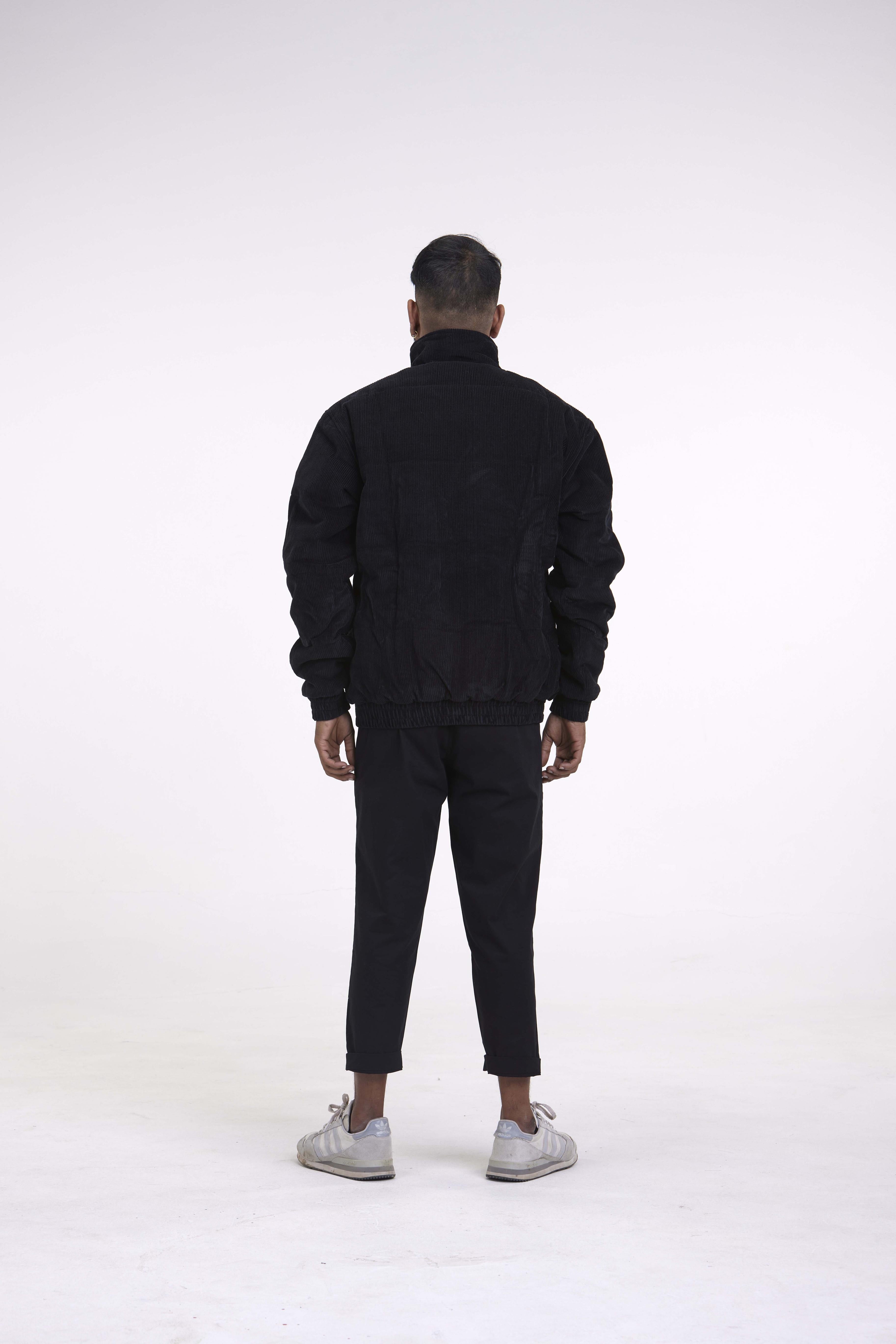 arniko-rubey-black-corduroy-jacke-schwarz-wattiert image 6