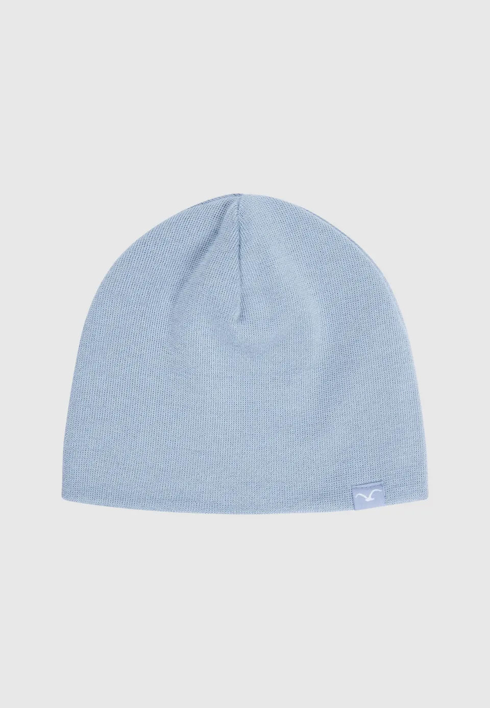 cleptomanicx-fine-beanie-m-tze-flachstrick-logo-label image 1