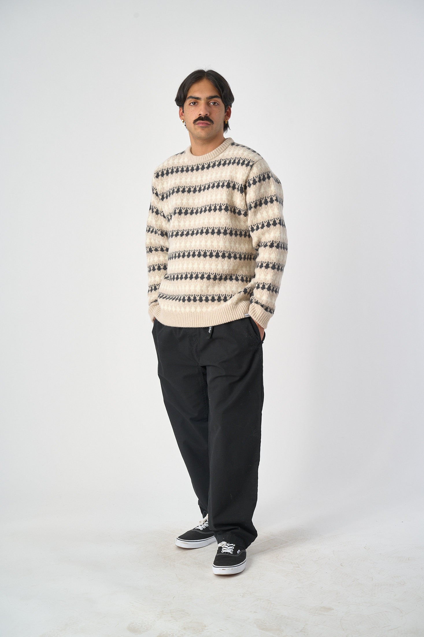 cleptomanicx-trio-knit-strickpullover-wollmix-2 image 2