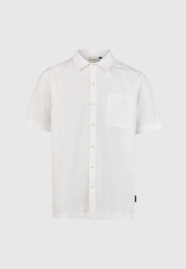 cleptomanicx-lifted-shirt-kurzarmhemd-seersucker image 1
